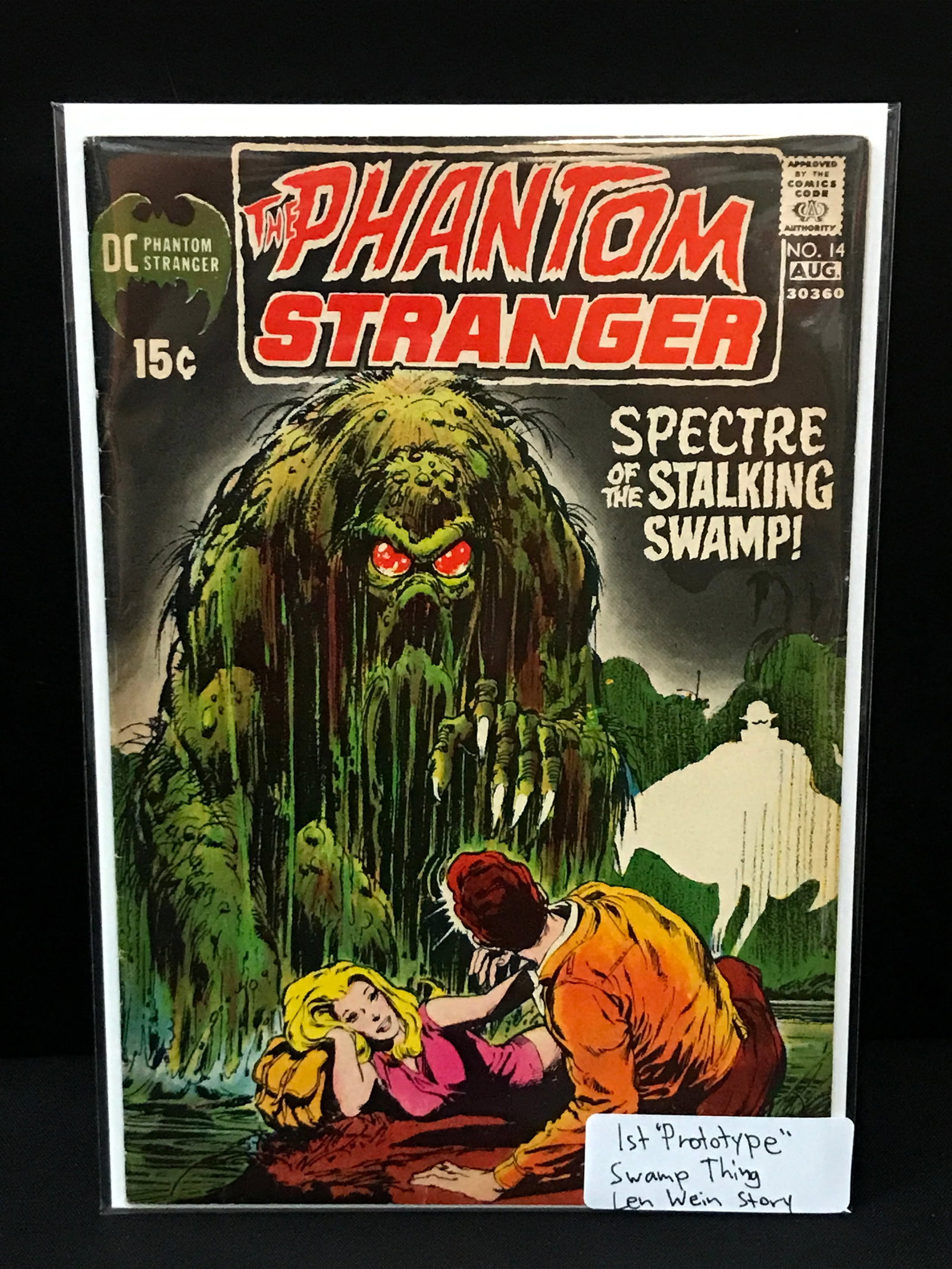 THE PHANTOM STRANGER #14 1ST PROTOTYPE SWAMP THING - DC COMICS: Prices are in Canadian dollars