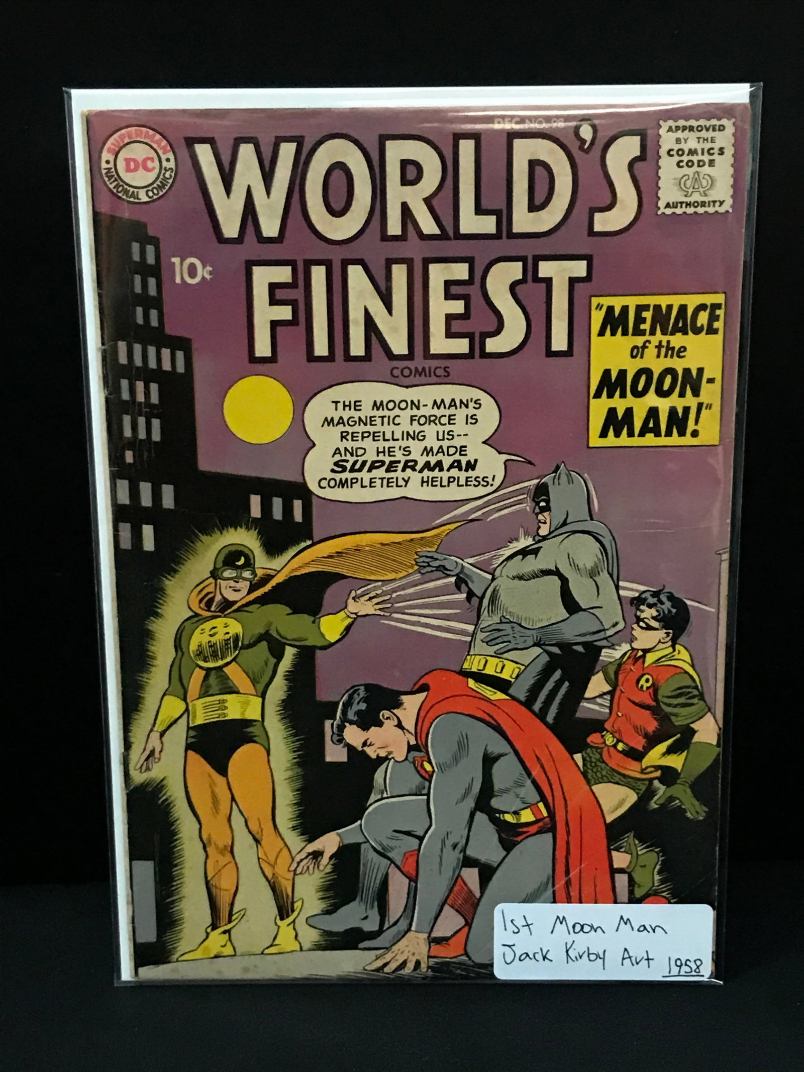 WORLD'S FINEST #98 1ST MOON MAN - DC COMICS: Prices are in Canadian dollars