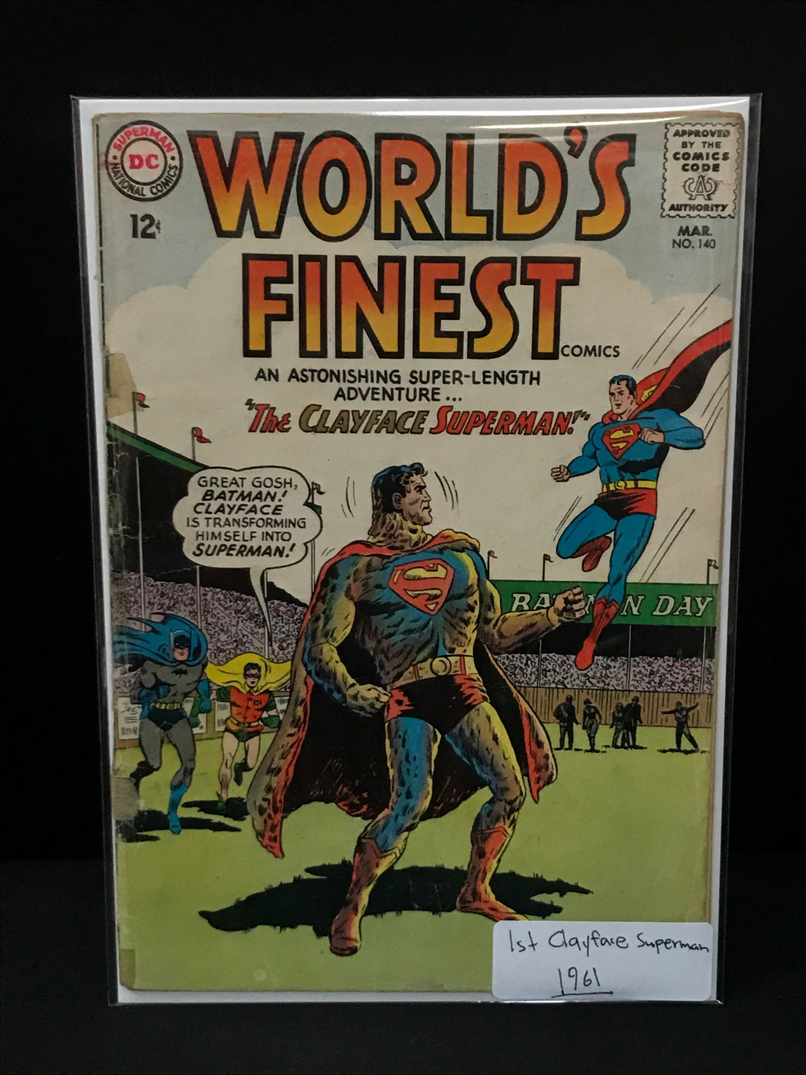 WORLD'S FINEST #140 1ST CLAYFACE SUPERMAN (1961) - DC COMICS: Prices are in Canadian dollars