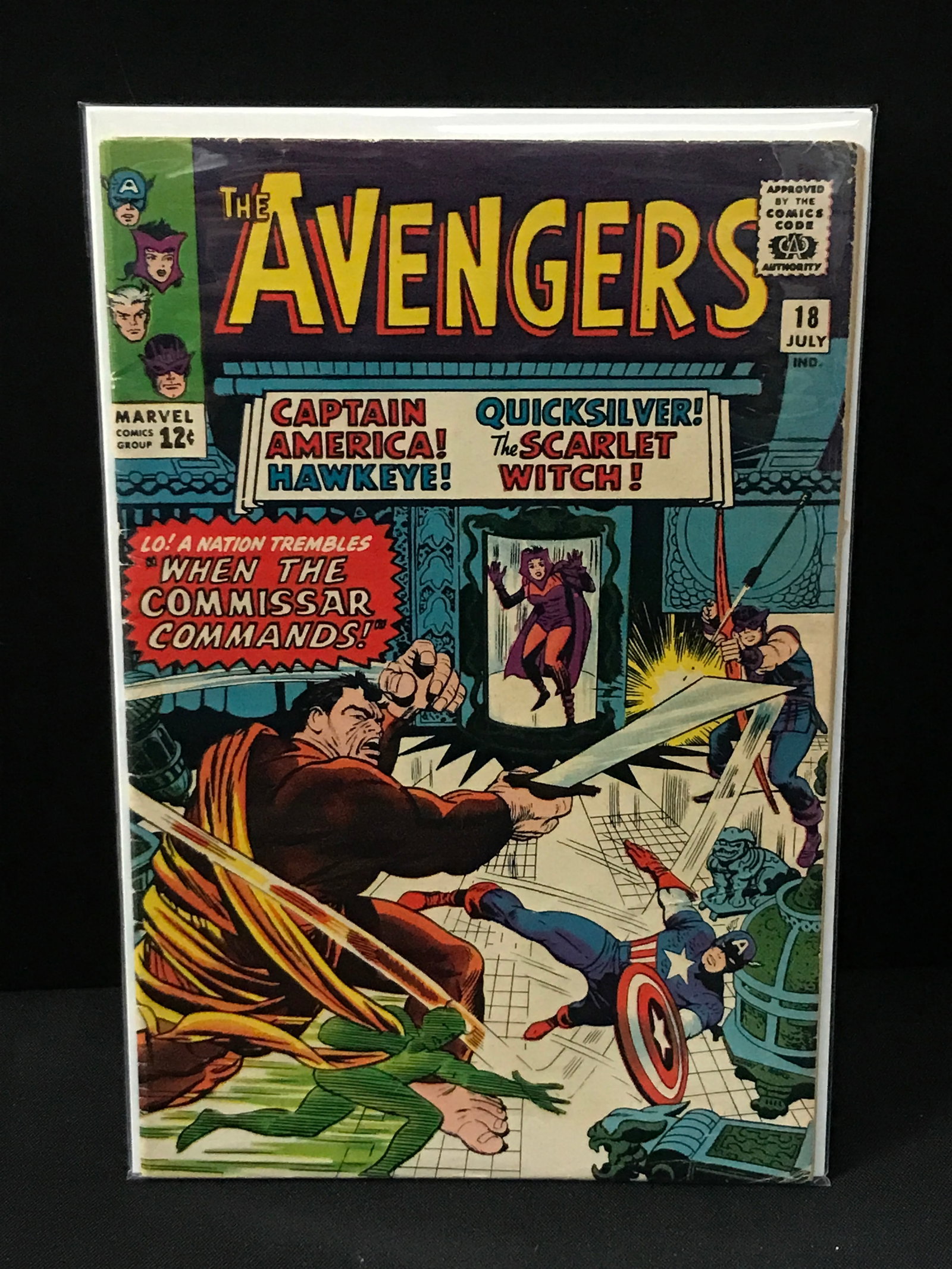 THE AVENGERS #18 - MARVEL COMICS (1 of 1)