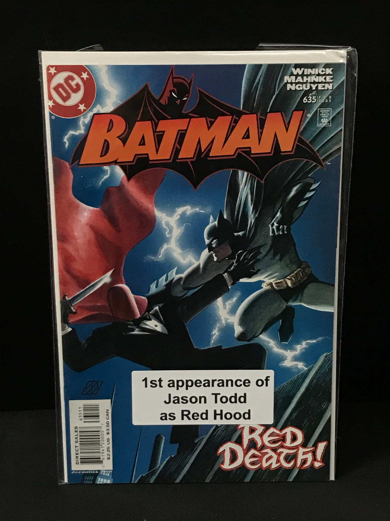 BATMAN #635 1ST APP JASON TODD AS RED HOOD - DC COMICS: Prices are in Canadian dollars