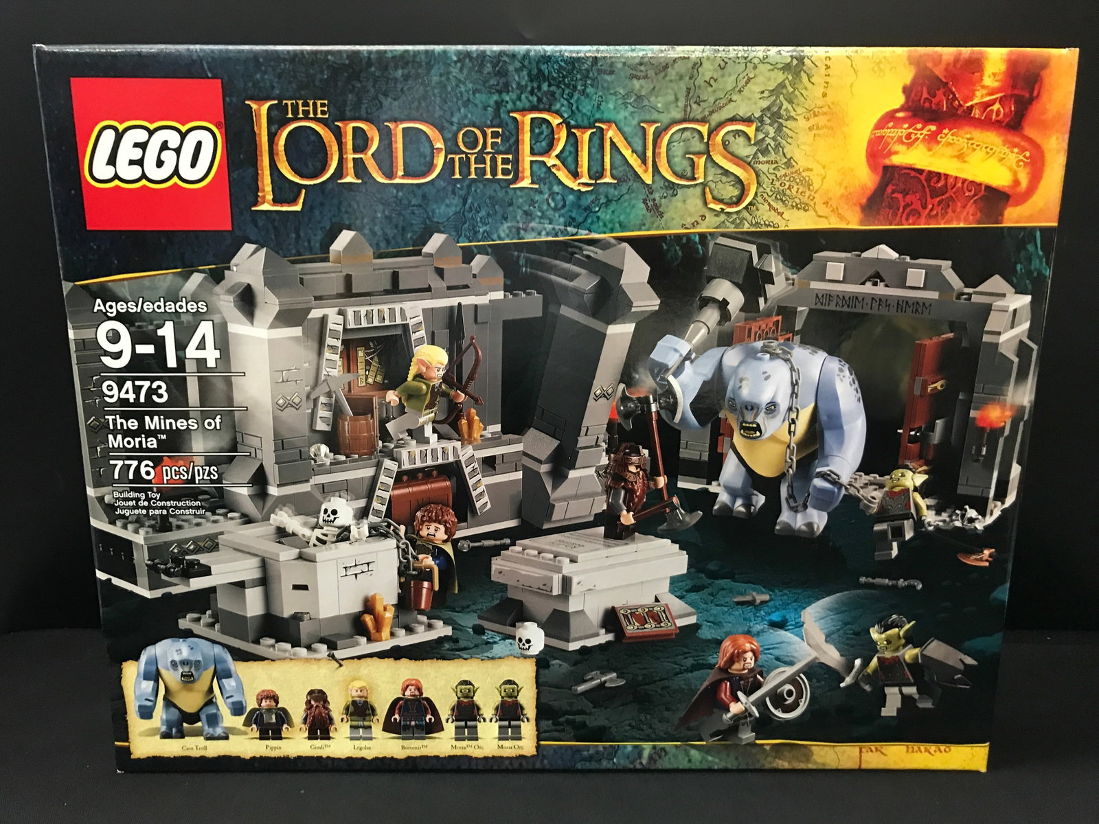 SEALED LEGO LORD OF THE RINGS 9473 THE MINES OF MORIA IN ORIGINAL PACKAGING: Prices are in Canadian dollars