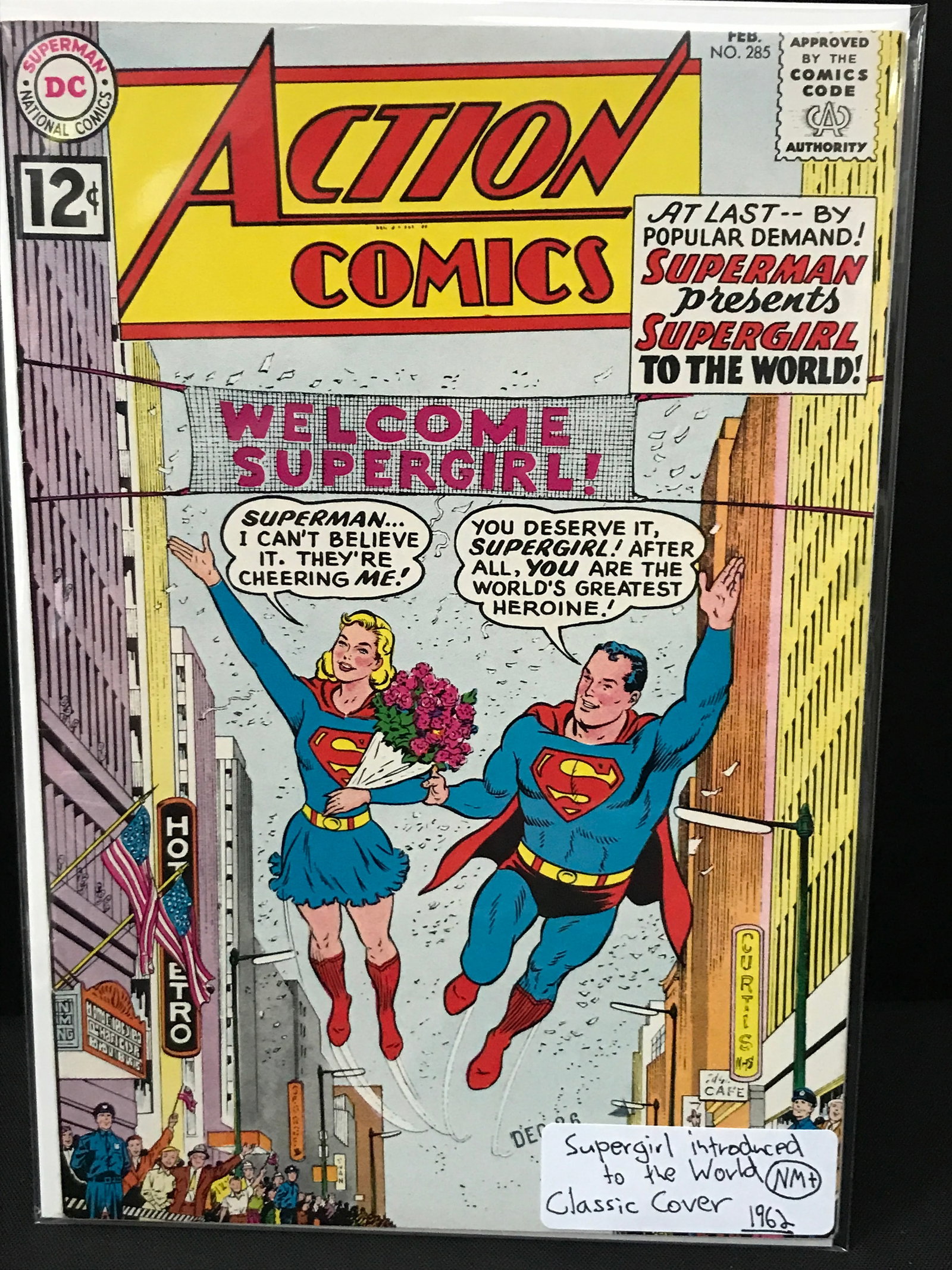 ACTION COMICS #285 SUPERGIRL INTRODUCED TO THE WORLD (1962) - DC COMICS (1 of 1)