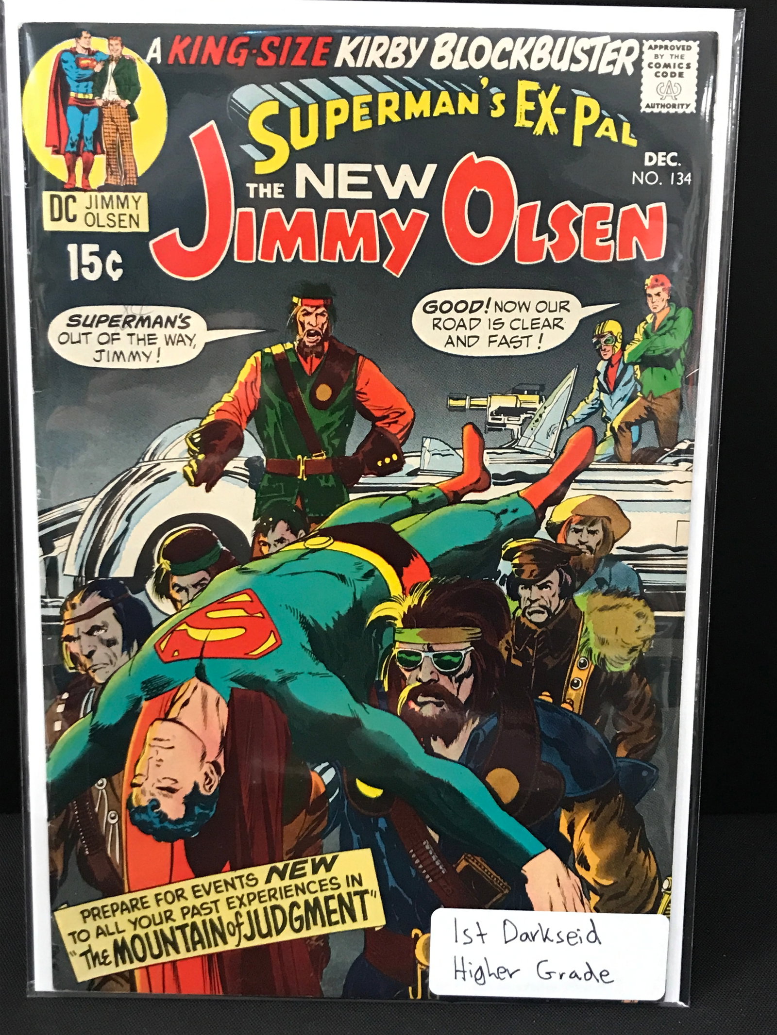 SUPERMAN'S EX PAL THE NEW JIMMY OLSEN #134 1ST DARKSEID - DC COMICS: Prices are in Canadian dollars