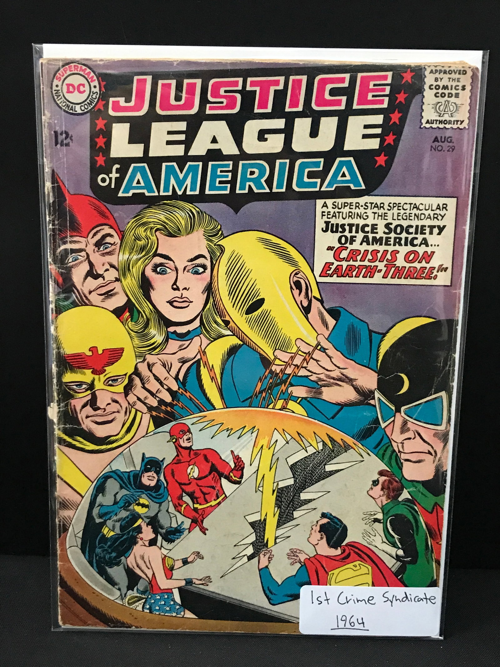 JUSTICE LEAGUE OF AMERICA #29 1ST CRIME SYNDICATE (1964) - DC COMICS: Prices are in Canadian dollars