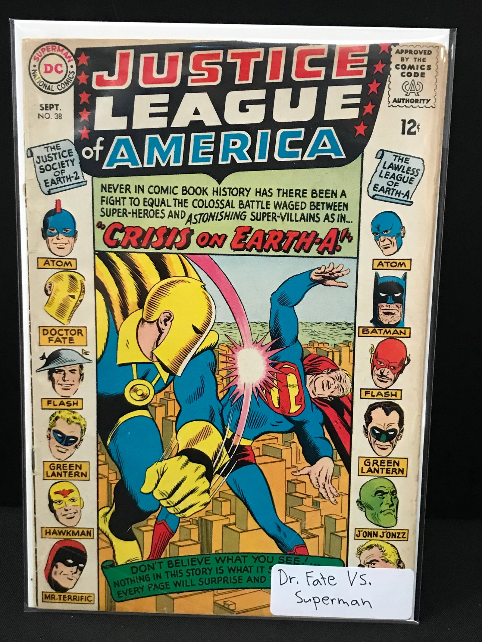 JUSTICE LEAGUE OF AMERICA #38 - DC COMICS (1 of 1)