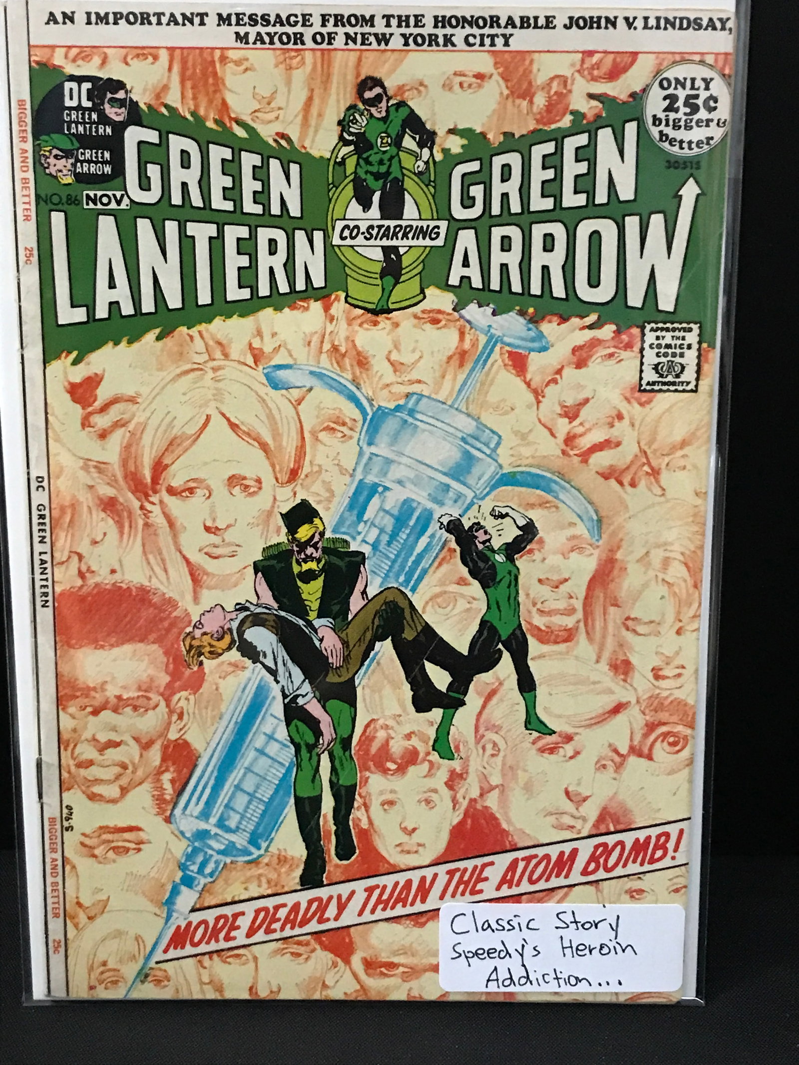 GREEN LANTERN CO-STARRING THE GREEN ARROW #86 - DC COMICS (1 of 1)