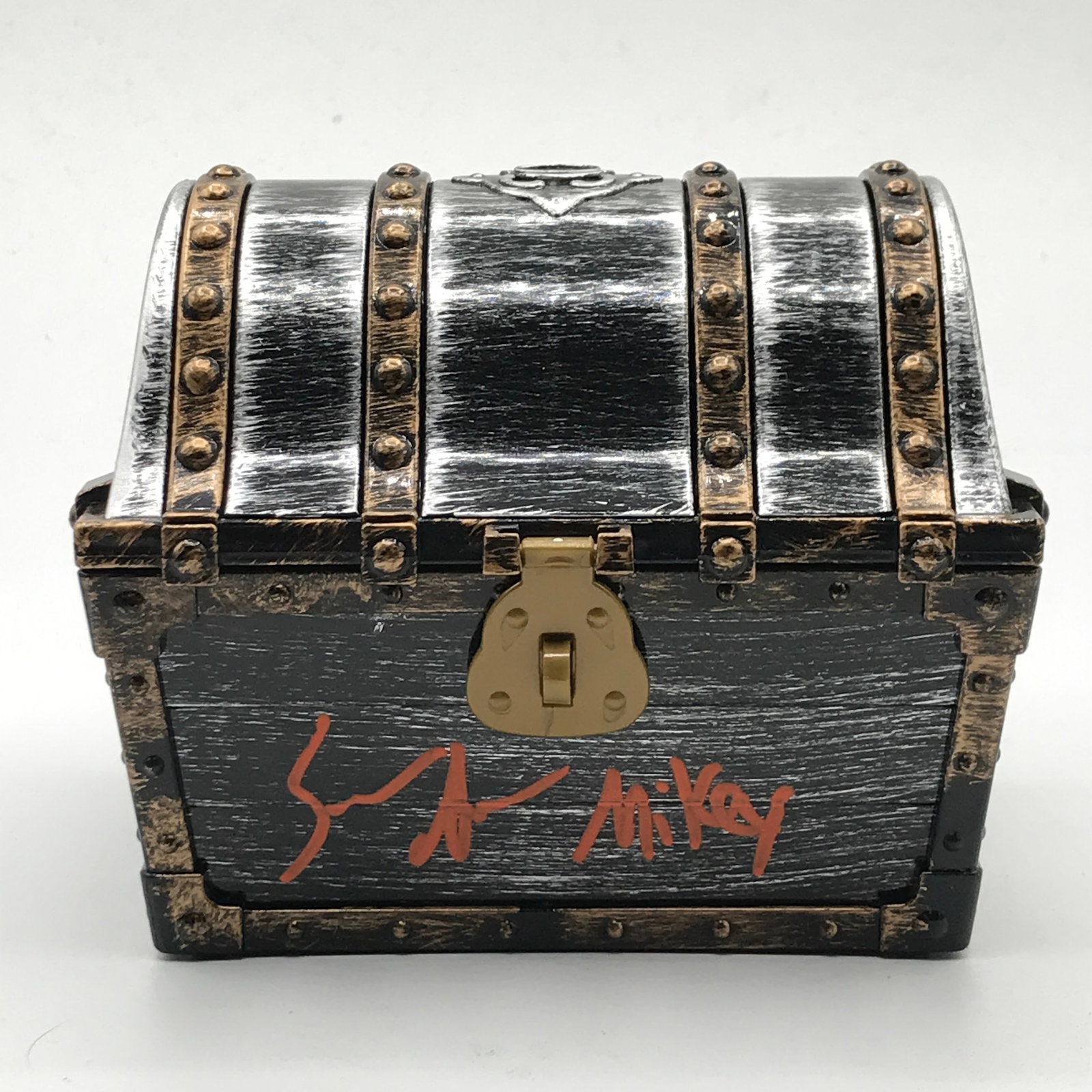 SEAN ASTIN SIGNED GOONIES TREASURE CHEST - WWOC COA: Prices are in Canadian dollars