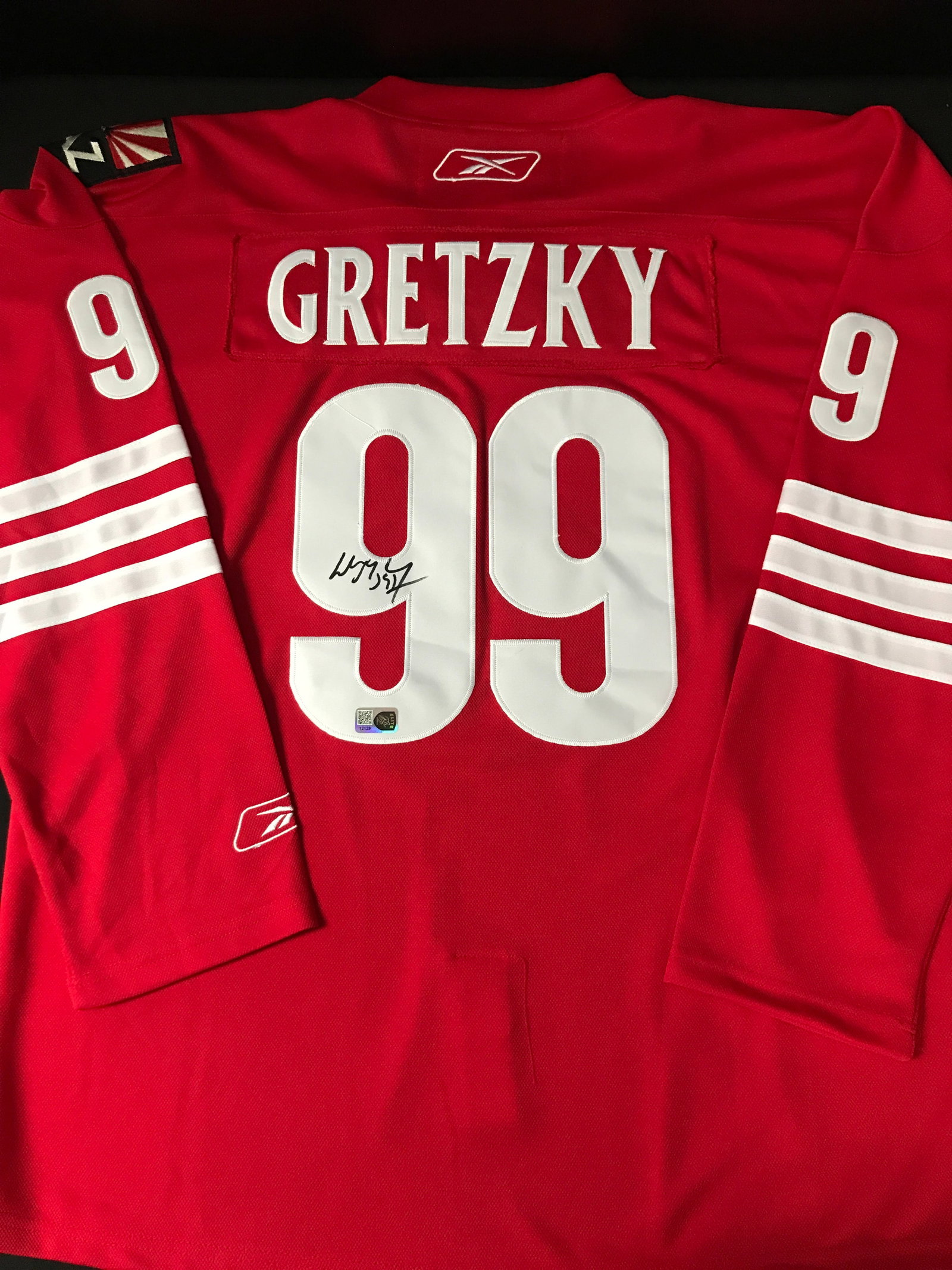 WAYNE GRETZKY SIGNED ARIZONA CAYOTES CUSTOM JERSEY - ELITE COA: Prices are in Canadian dollars
