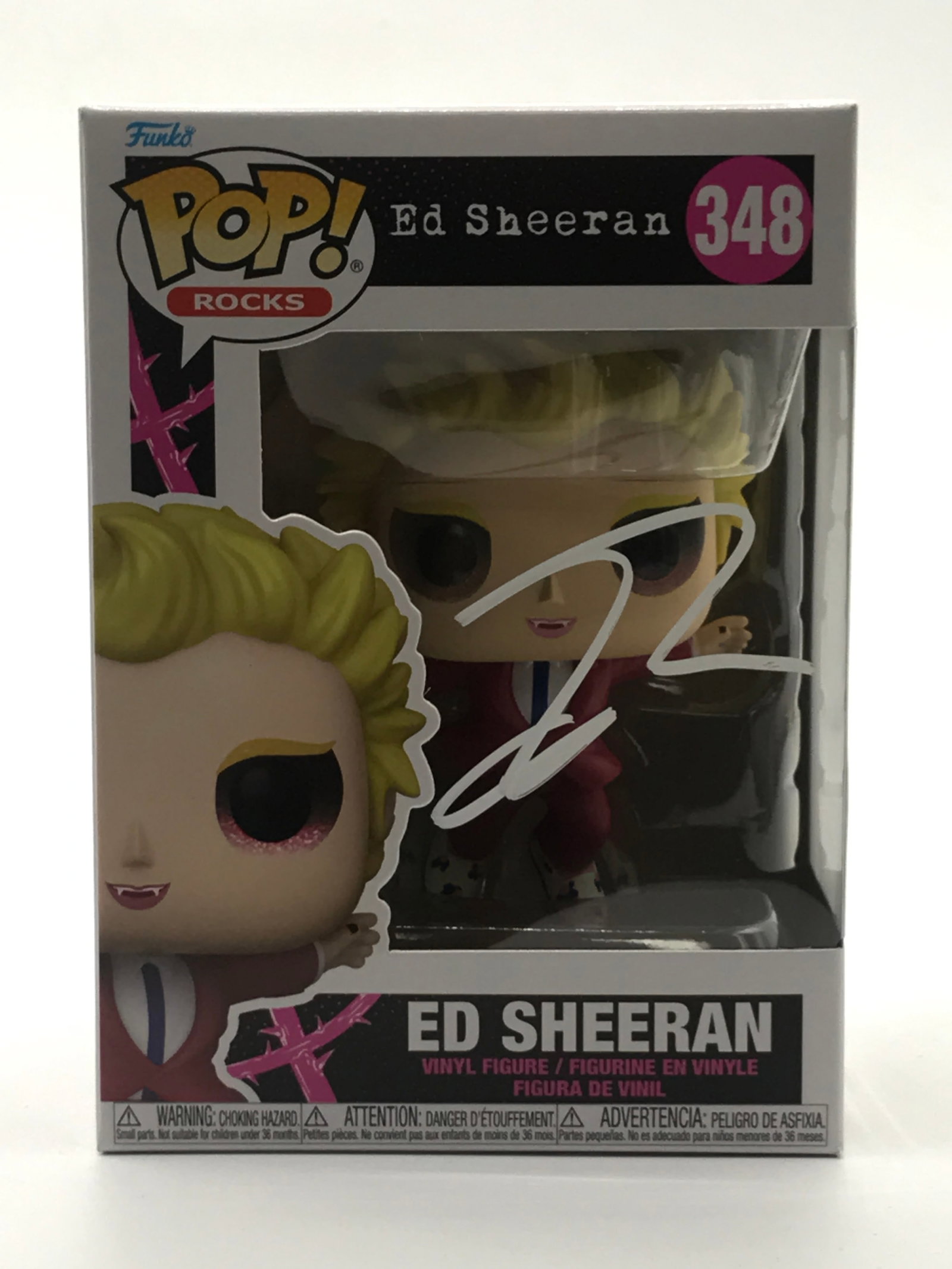 ED SHEERAN SIGNED FUNKO POP - HOLLYWOOD COA: Prices are in Canadian dollars