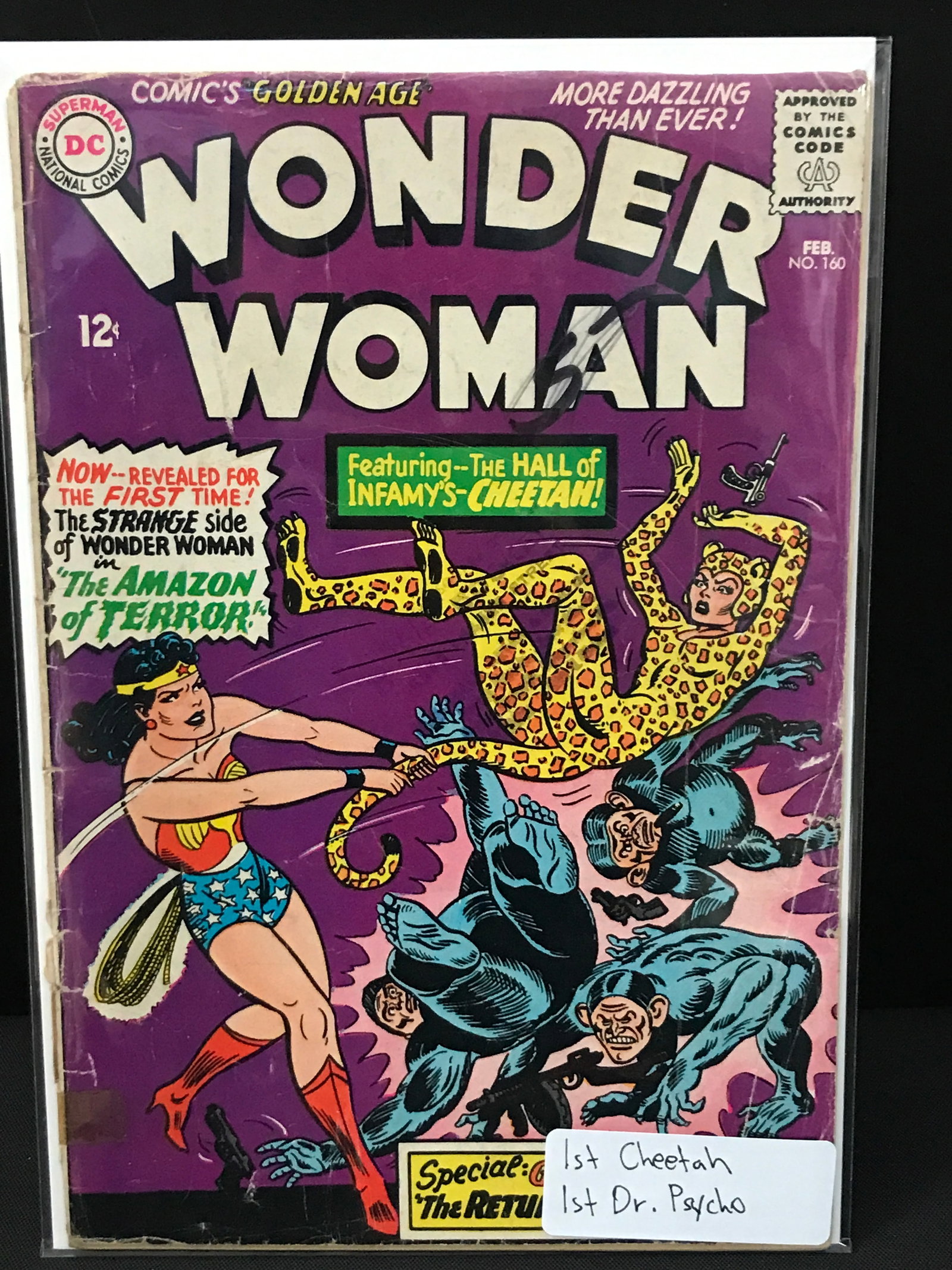 WONDER WOMAN #160 1ST CHEETAH - DC COMICS: Prices are in Canadian dollars