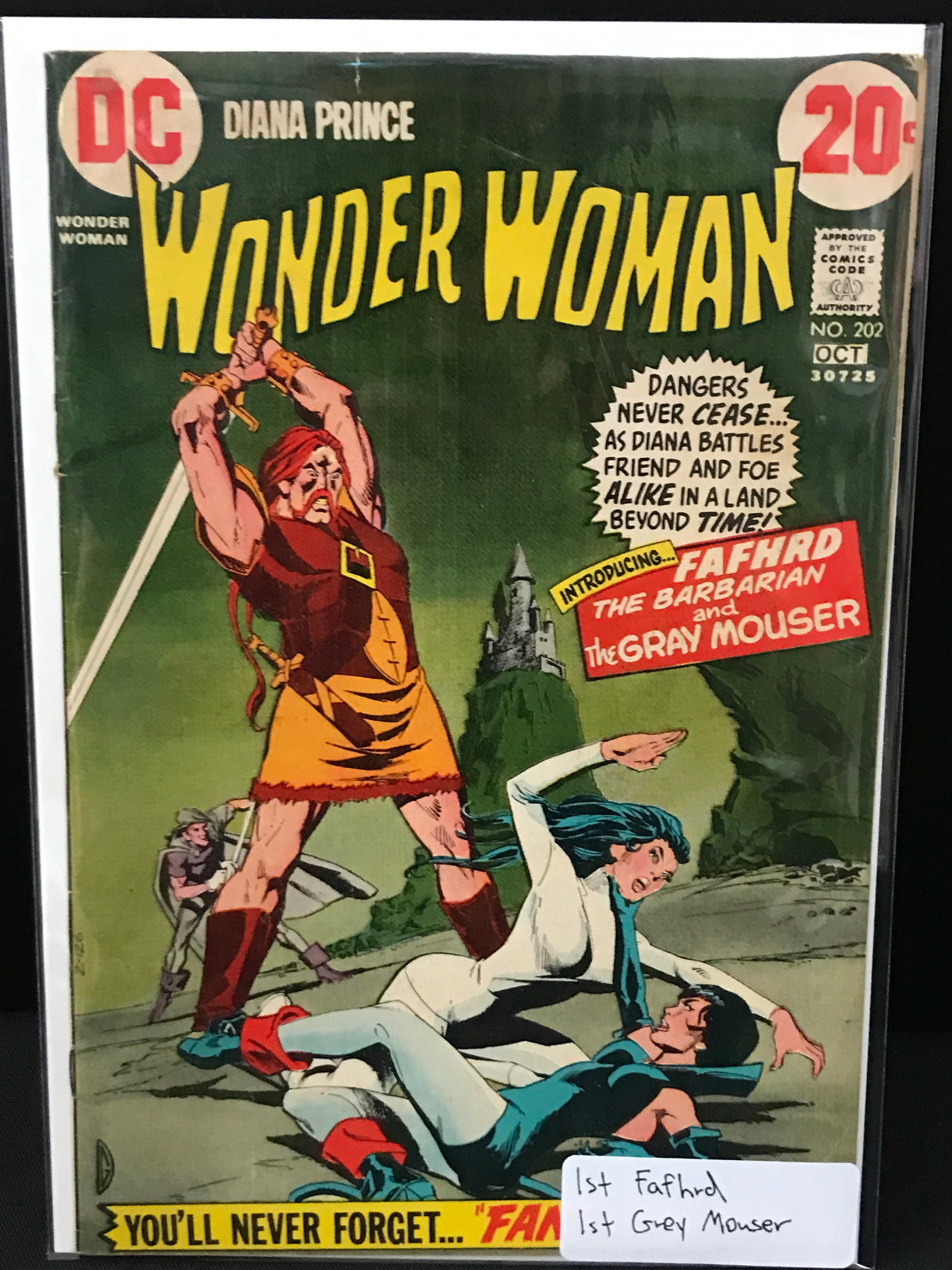 WONDER WOMAN #202 1ST GREY MOUSER - DC COMICS: Prices are in Canadian dollars