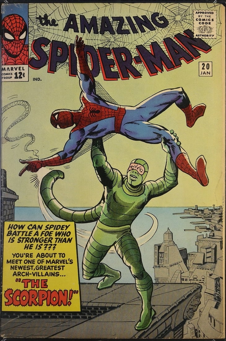 KEY ISSUE THE AMAZING SPIDERMAN 20(1ST APP SCORPION) - MARVEL COMICS (1 of 1)