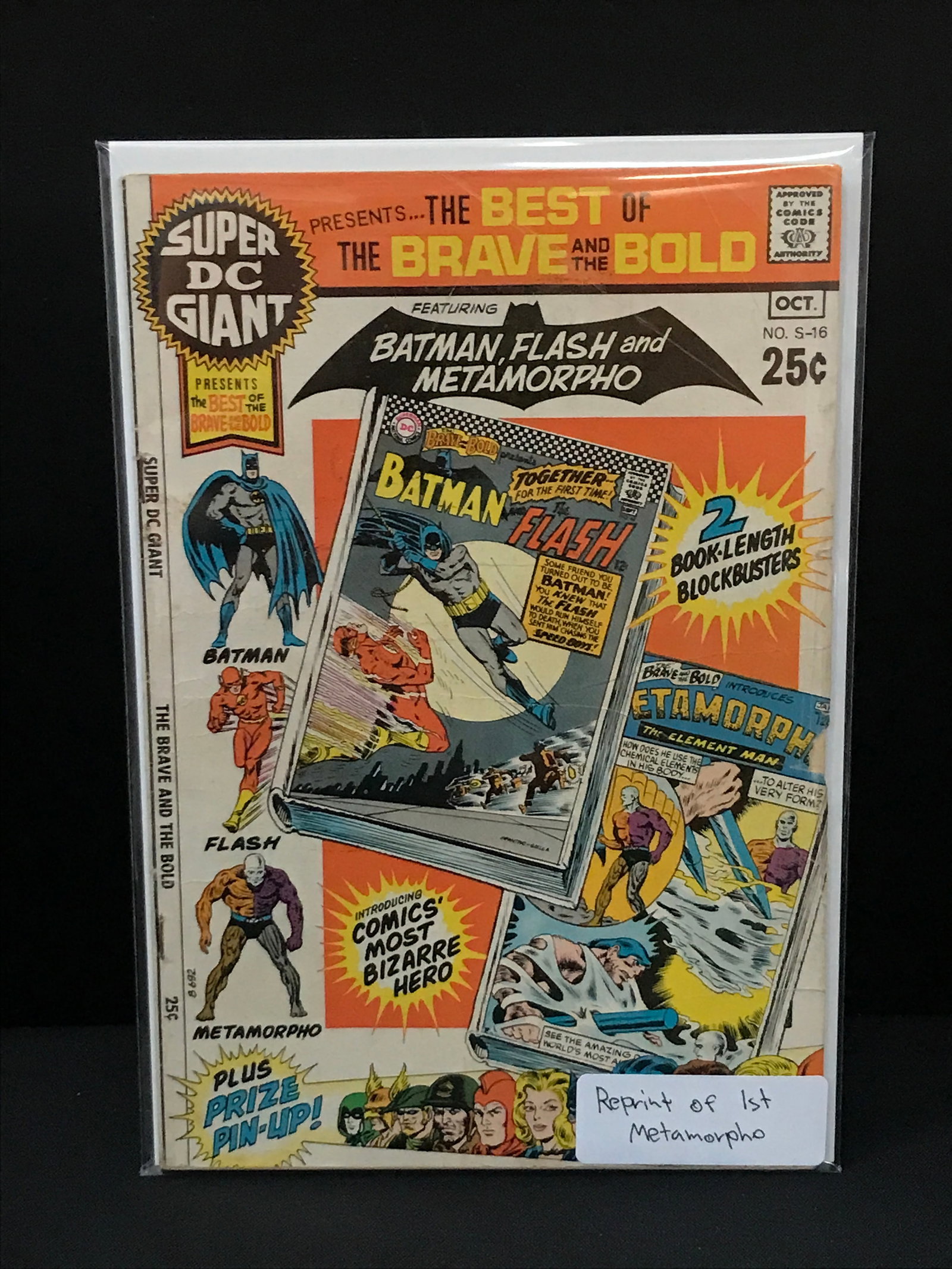 BRAVE AND THE BOLD #S-16 - DC COMICS (1 of 1)