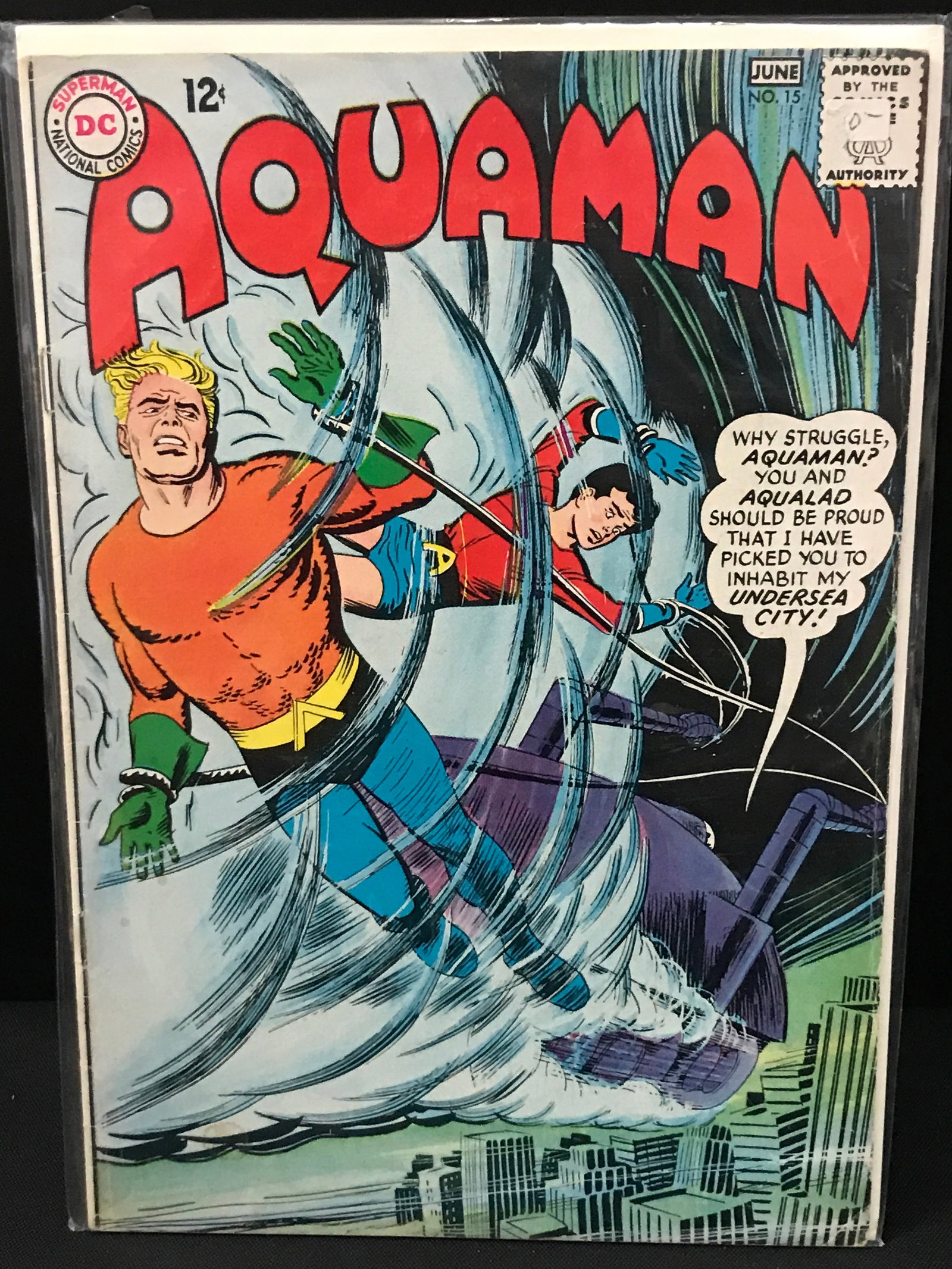 AQUAMAN #15 - DC COMICS (1 of 1)