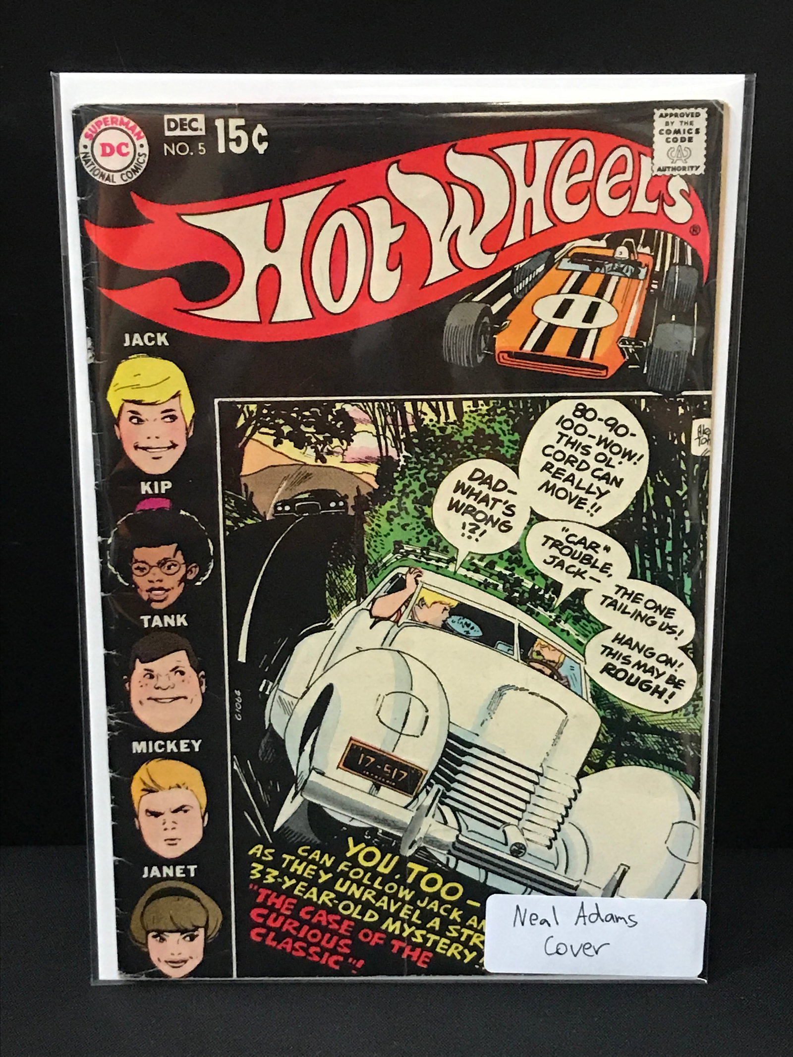 HOT WHEELS #5 - DC COMICS: Prices are in Canadian dollars