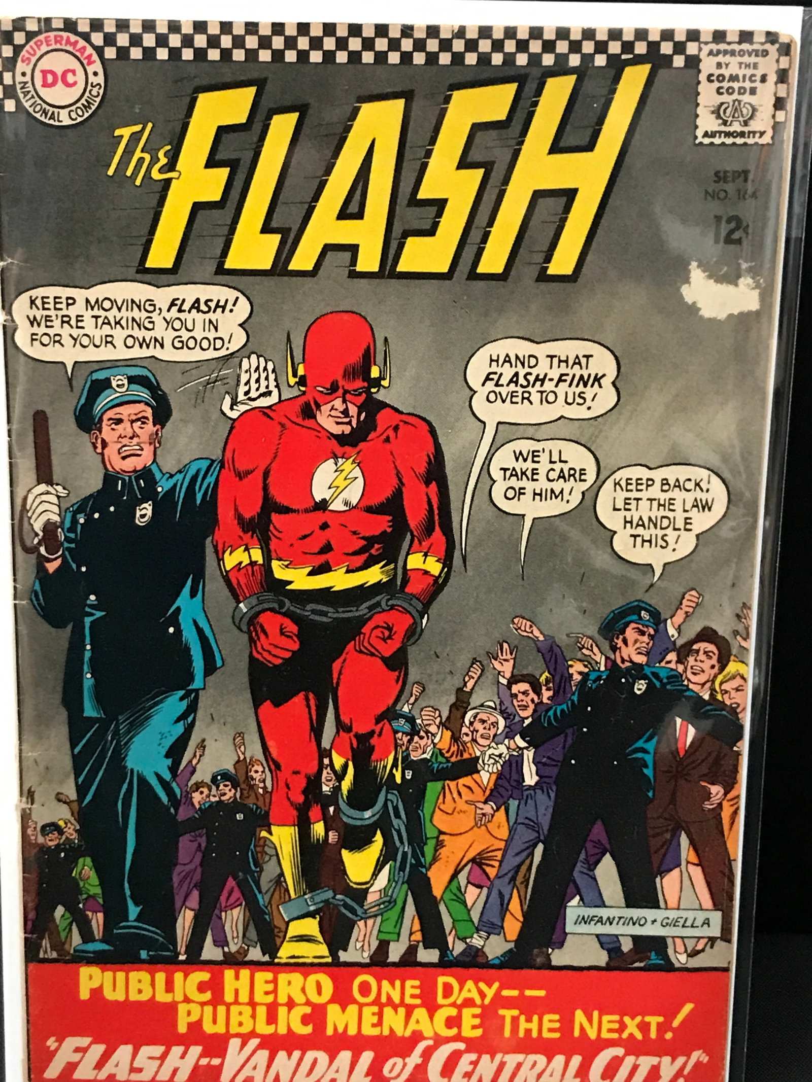 THE FLASH #164 - DC COMICS (1 of 1)
