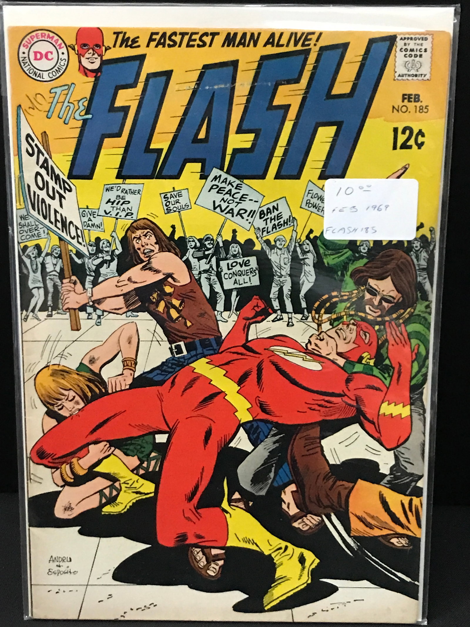 THE FLASH #185 - DC COMICS (1 of 1)