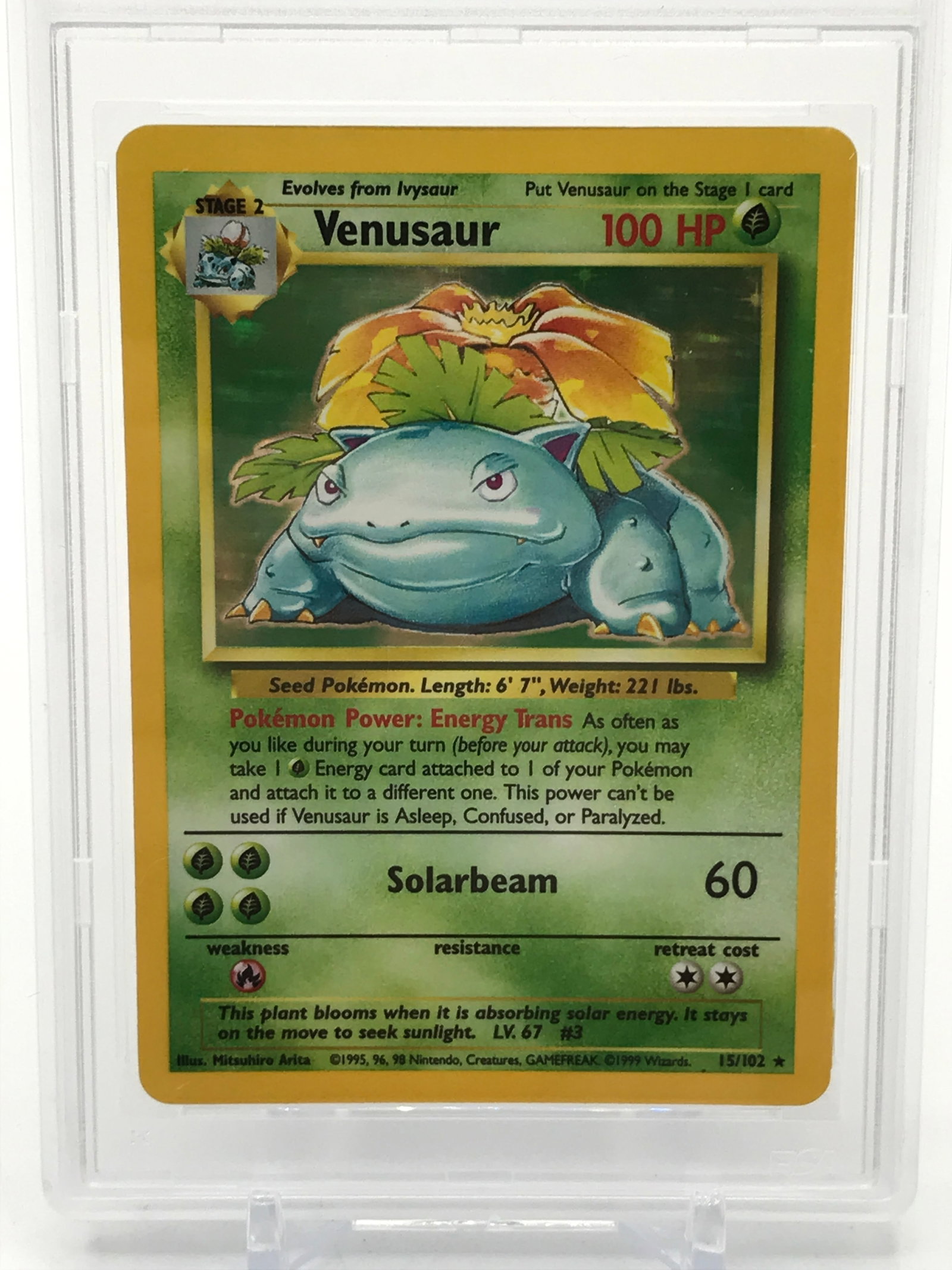 1995 POKEMON TCG VENUSAUR BASE SET TRADING CARD: Prices are in Canadian dollars