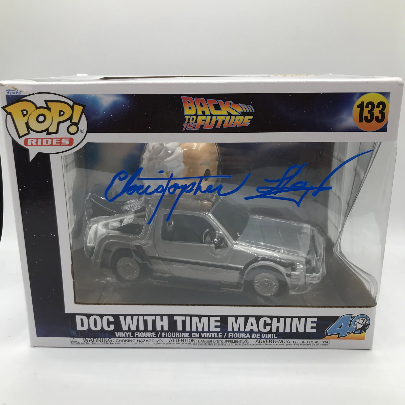 CHRISTOPHER LLOYD SIGNED FUNKO POP - WWOC COA: Prices are in Canadian dollars