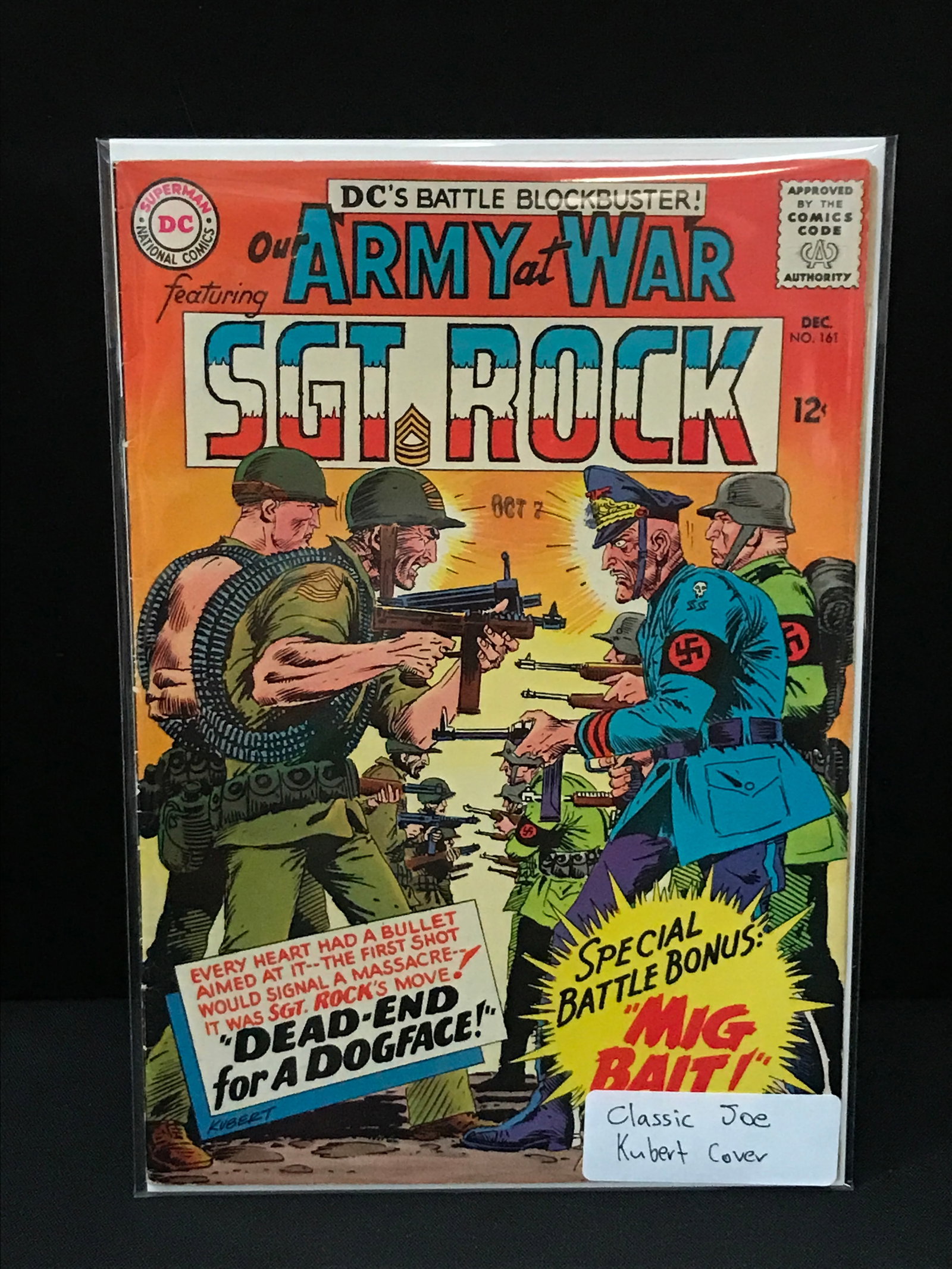 ARMY AT WAR SGT ROCK COMIC #161 - DC COMICS (1 of 1)