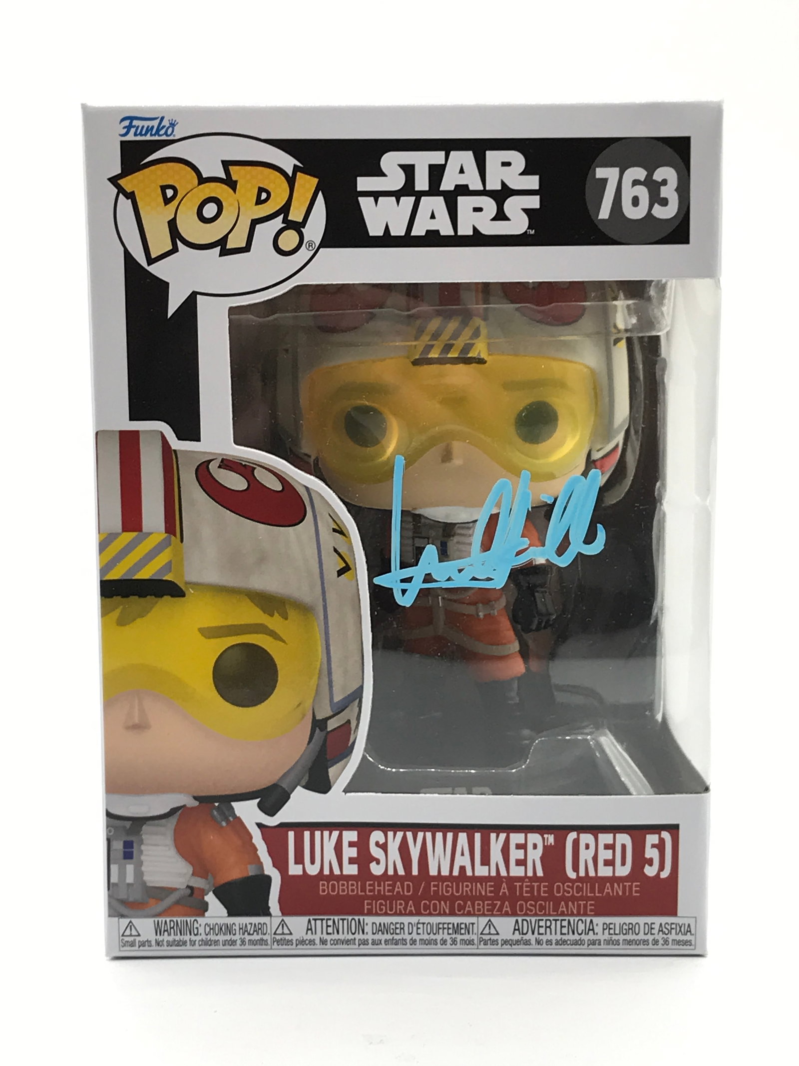 MARK HAMILL SIGNED LUKE SKYWALKER STAR WARS FUNKO POP - WWOC COA: Prices are in Canadian dollars