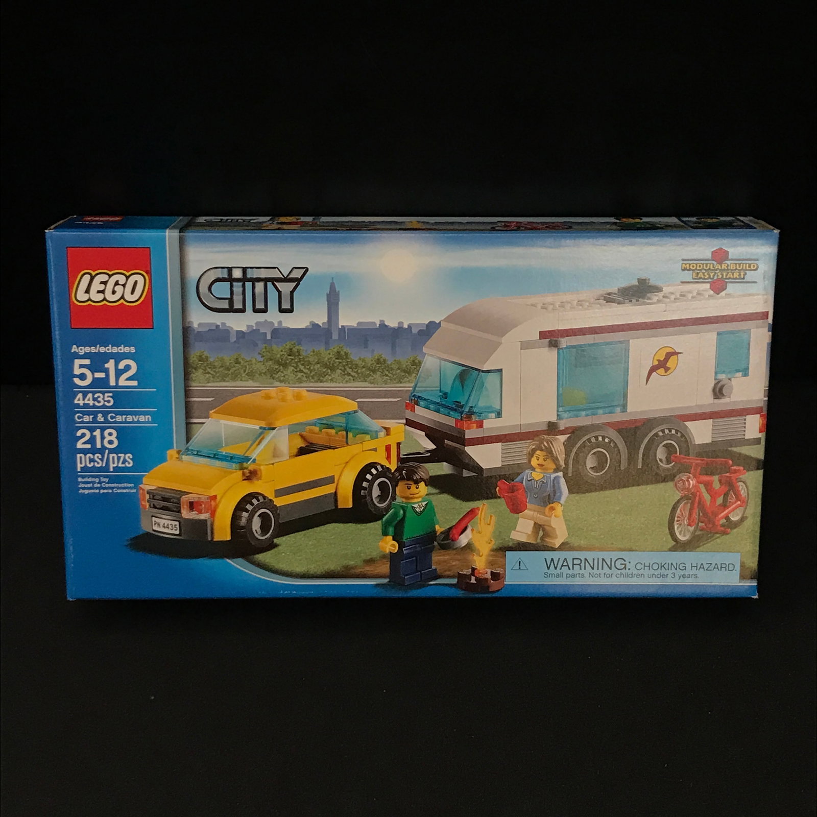 LEGO CITY #4435 CAR & CARAVAN IN ORIGINAL PACKAGING (1 of 1)