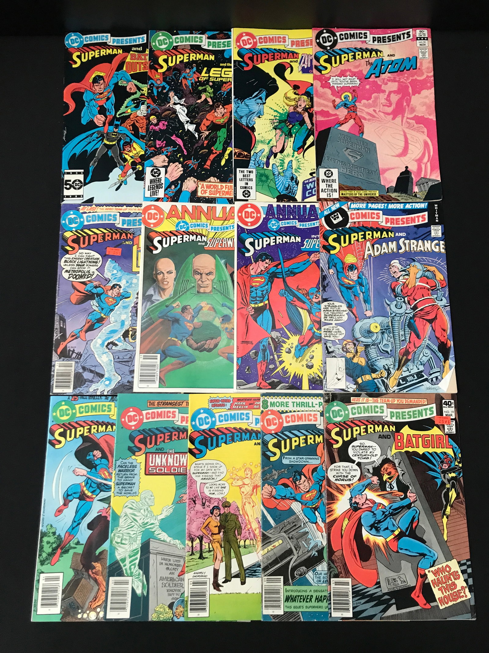 LOT OF 13 DC COMICS PRESENTS COMICS - DC COMICS (1 of 1)