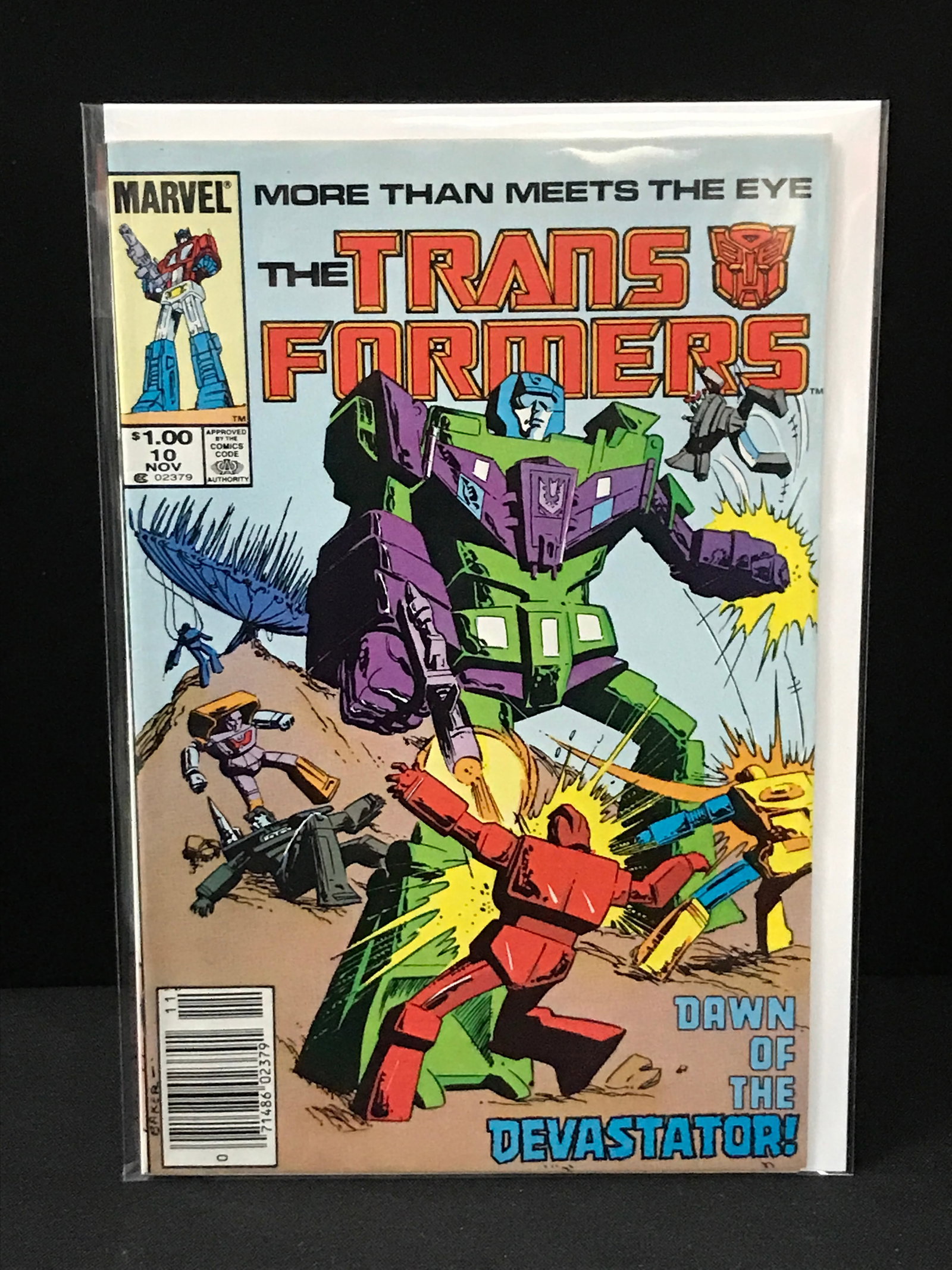 TRANSFORMERS #10 - MARVEL COMICS: Prices are in Canadian dollars
