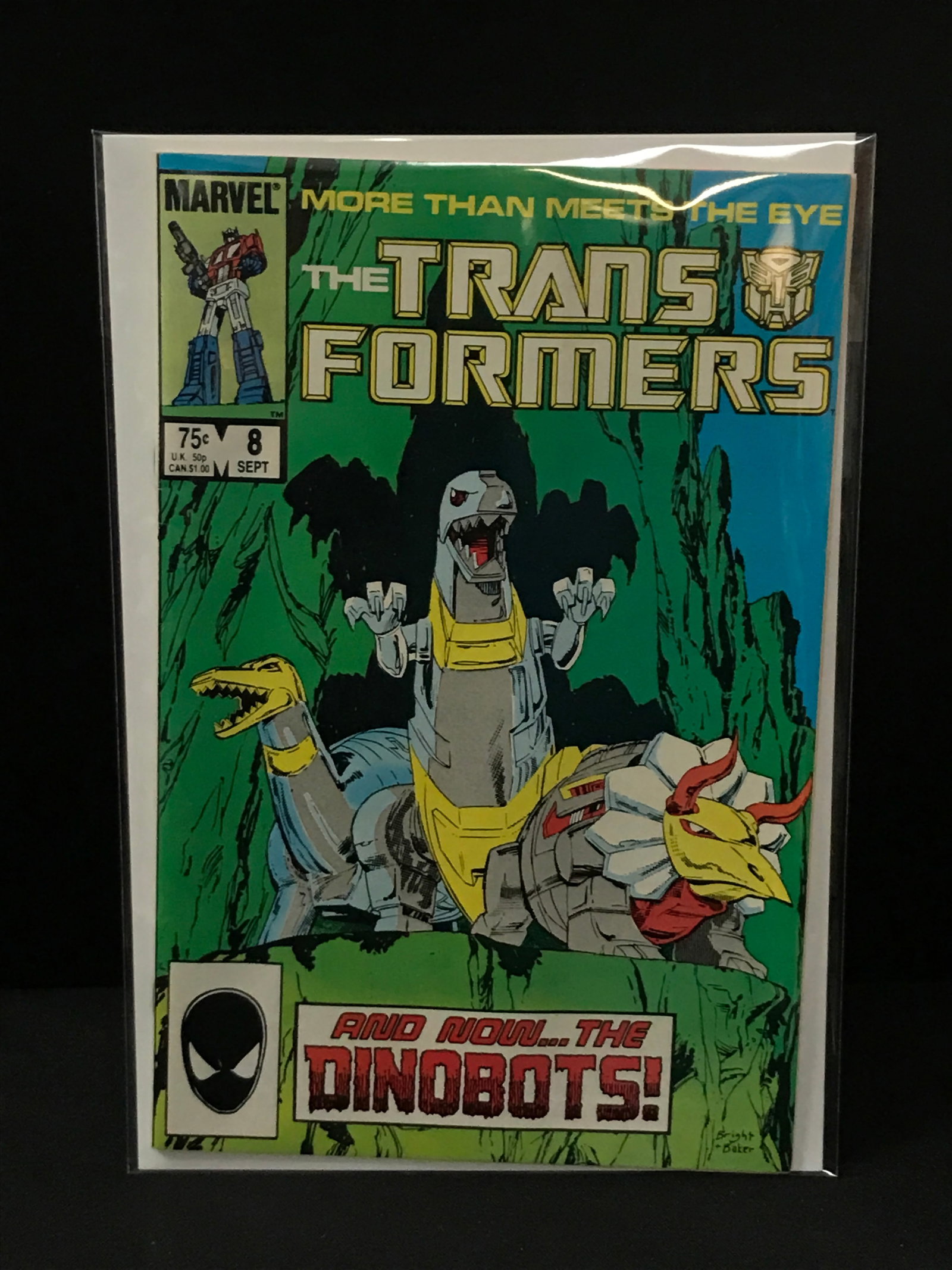 TRANSFORMERS #8 - MARVEL COMICS: Prices are in Canadian dollars