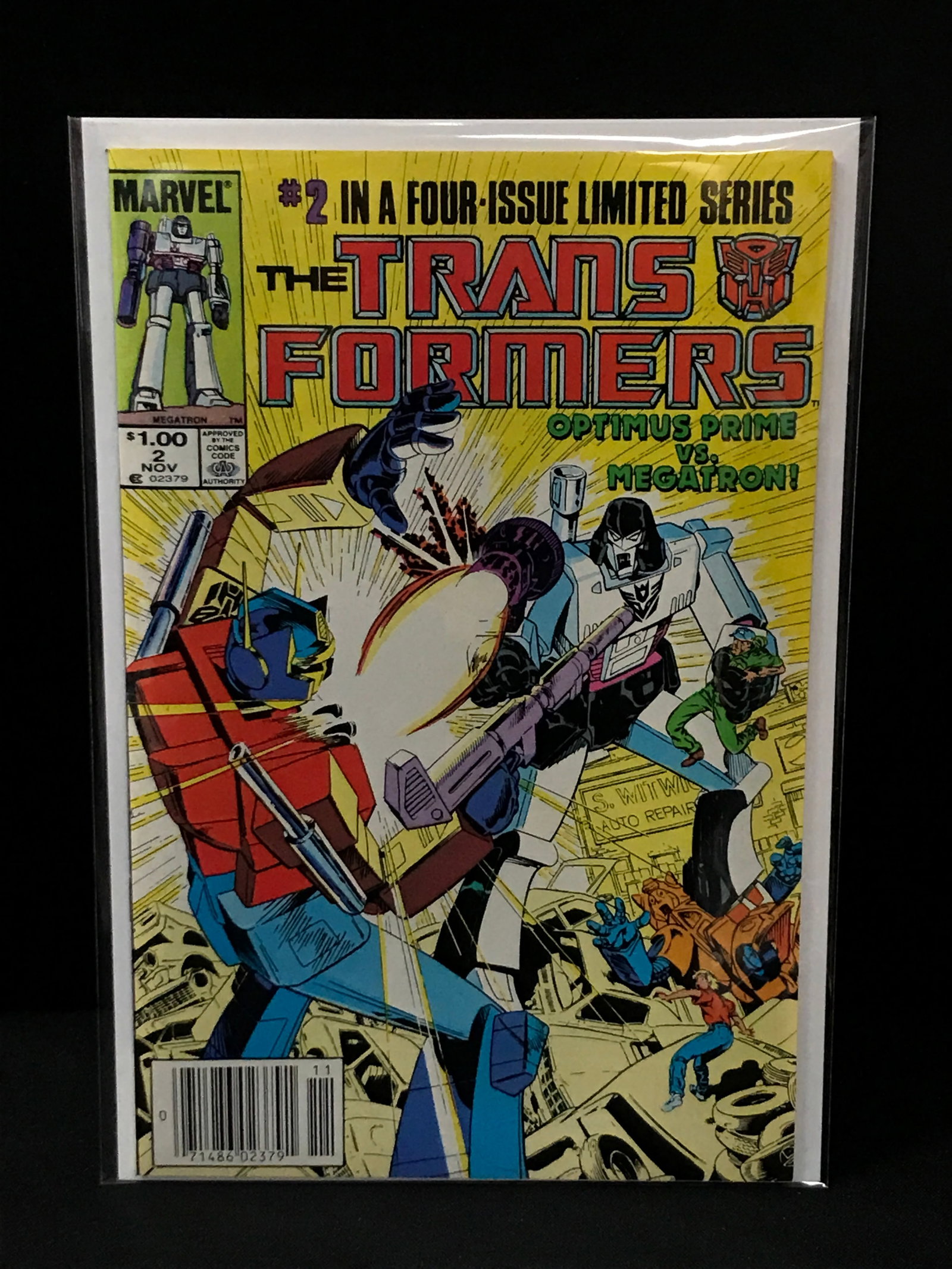 TRANSFORMERS #2 - MARVEL COMICS (1 of 1)