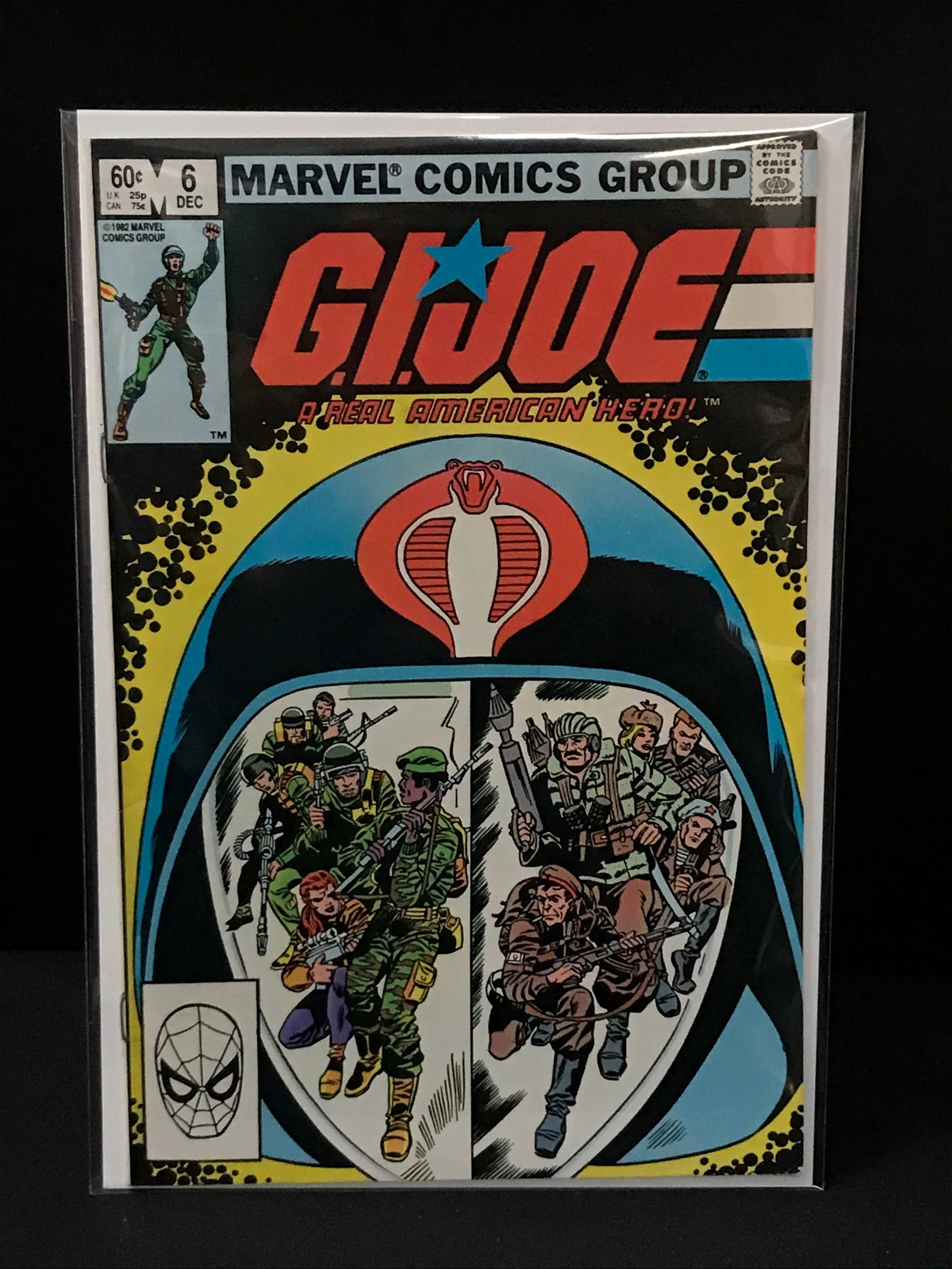 G.I JOE #6 - MARVEL COMICS: Prices are in Canadian dollars
