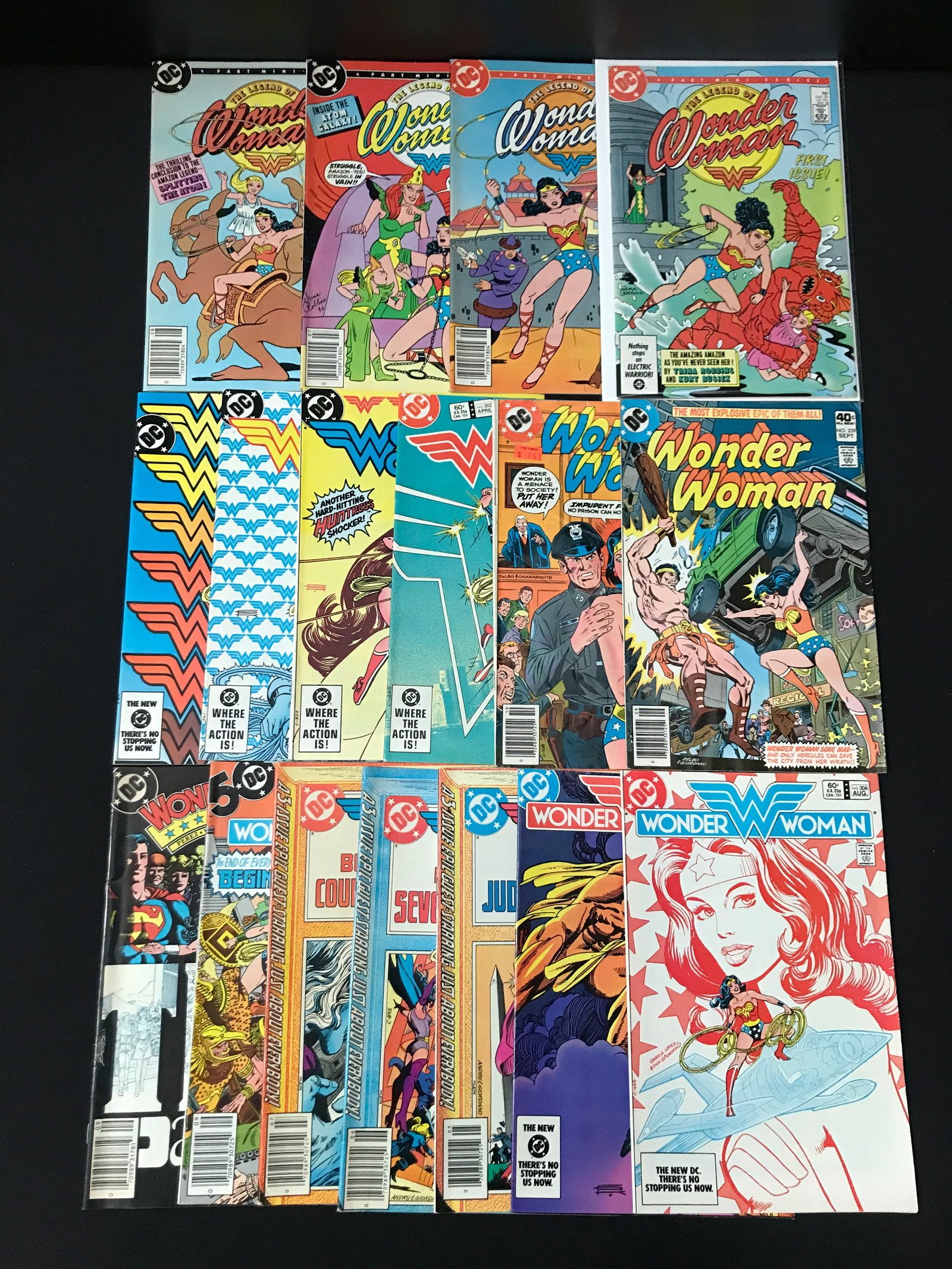 LOT OF 17 WONDER WOMAN COMICS - DC COMICS (1 of 1)