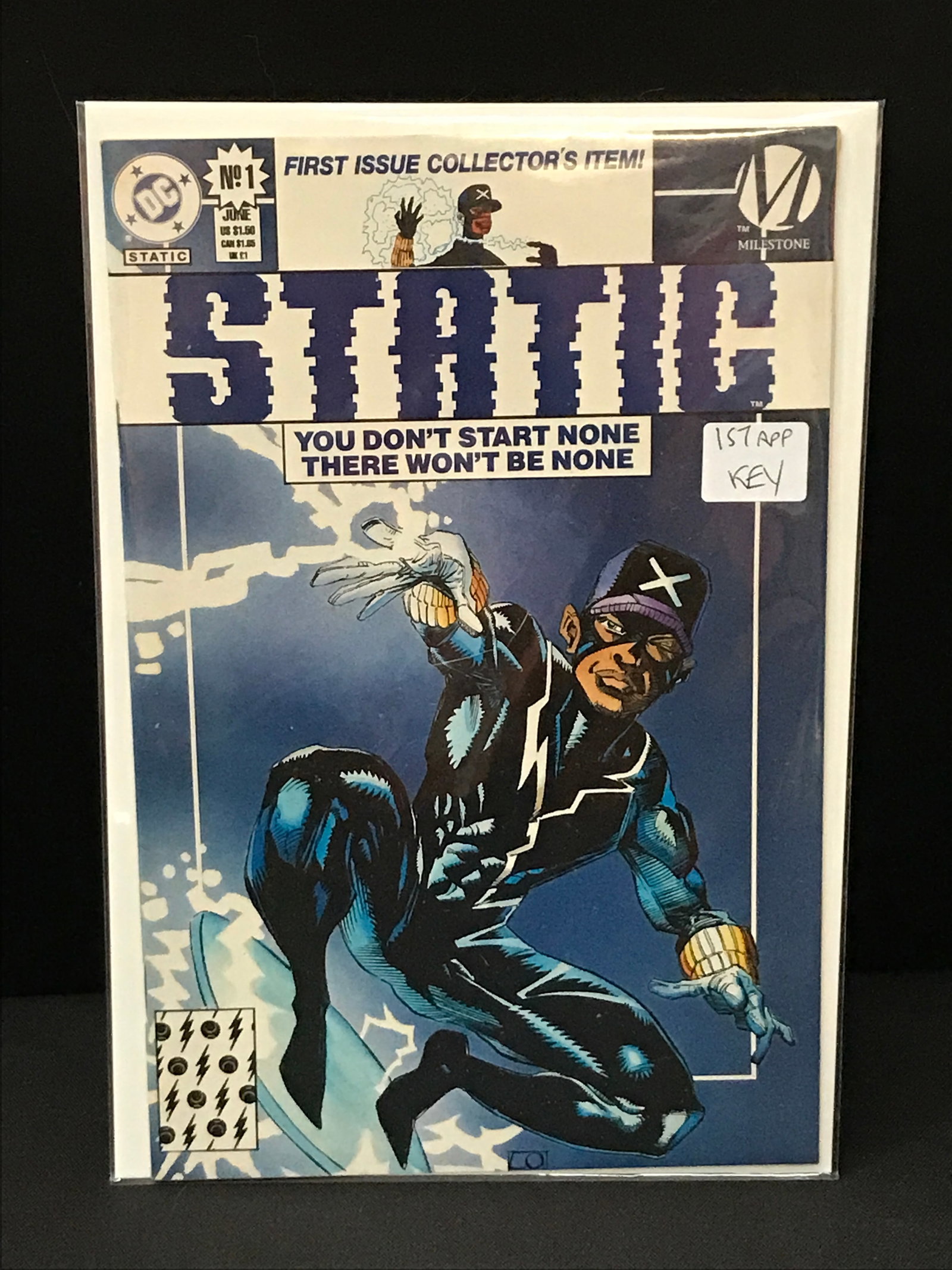 STATIC #1 - DC COMICS: Prices are in Canadian dollars