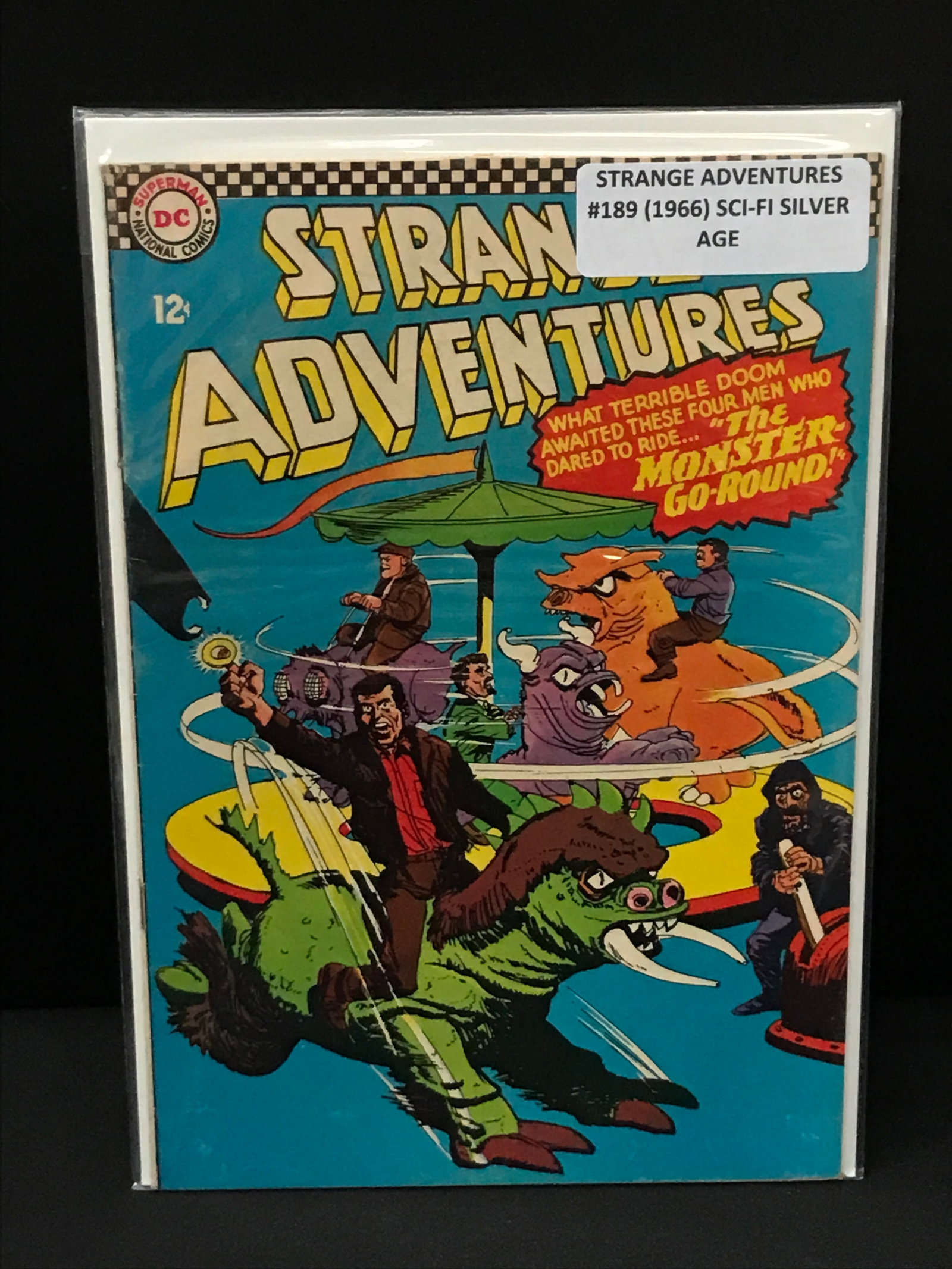 STRANGE ADVENTURES #189 (1966) - DC COMICS (1 of 1)