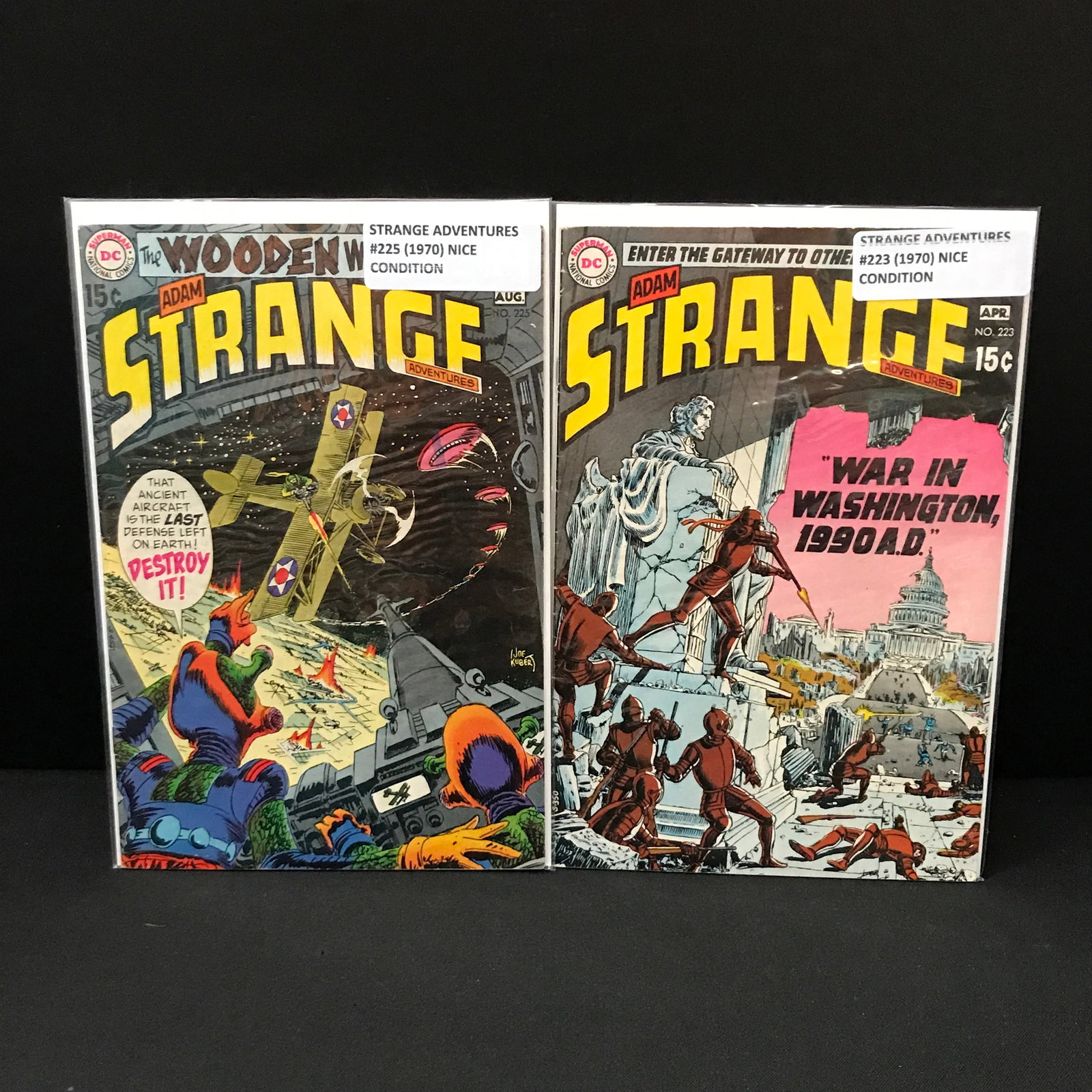 LOT OF 2 STRANGE ADVENTURES COMICS (1970'S) - DC COMICS (1 of 1)