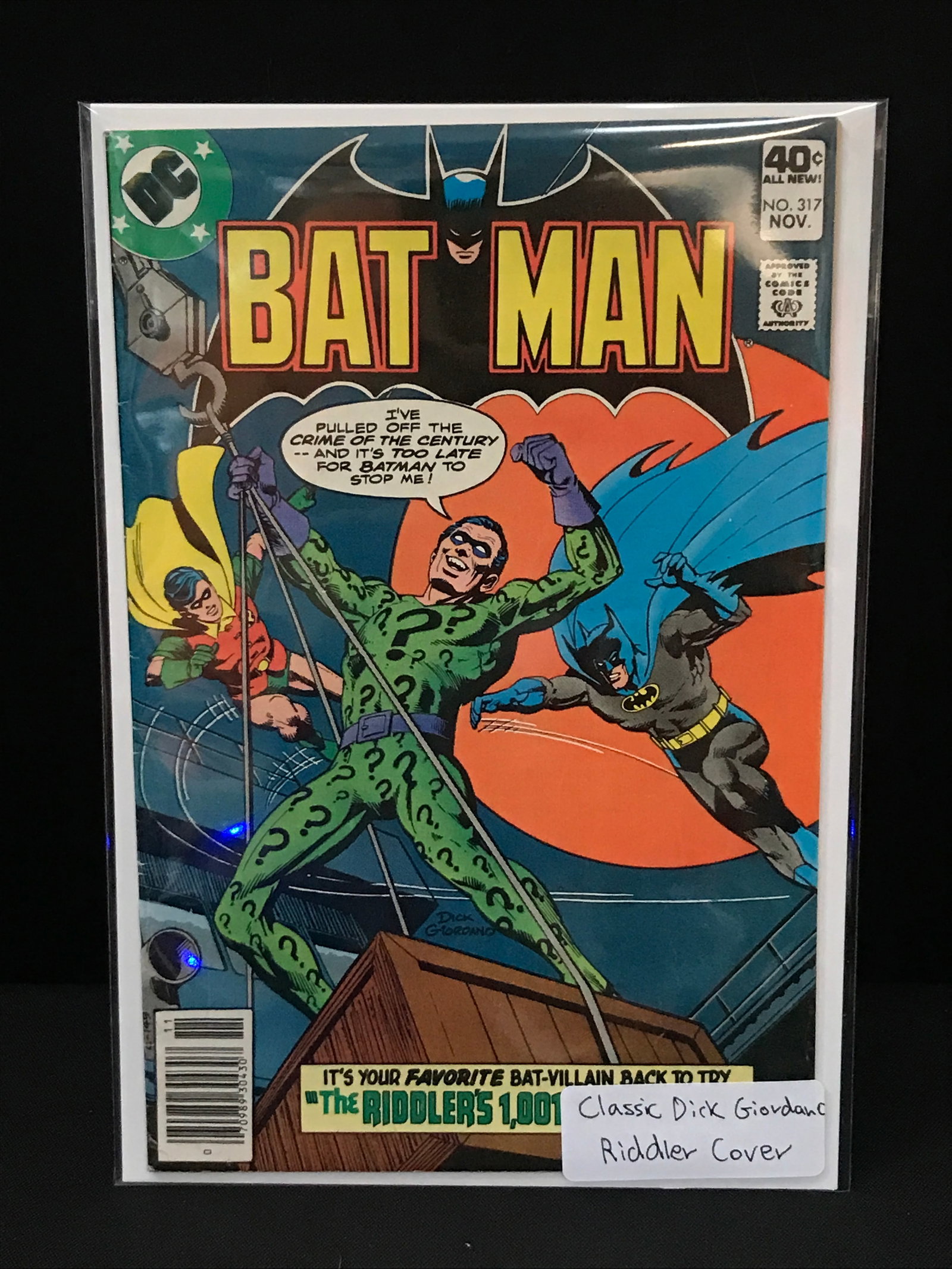 BATMAN #317 - DC COMICS: Prices are in Canadian dollars