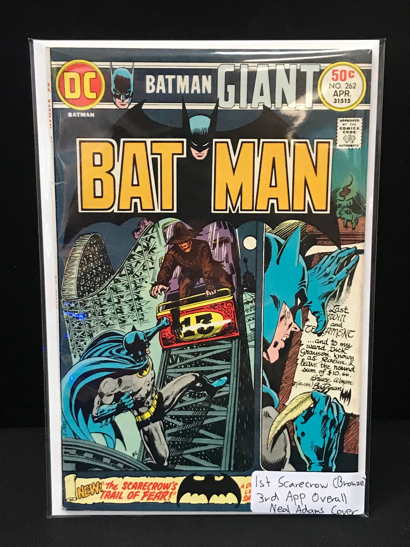 BATMAN #262 3RD SCARECROW APP - DC COMICS: Prices are in Canadian dollars