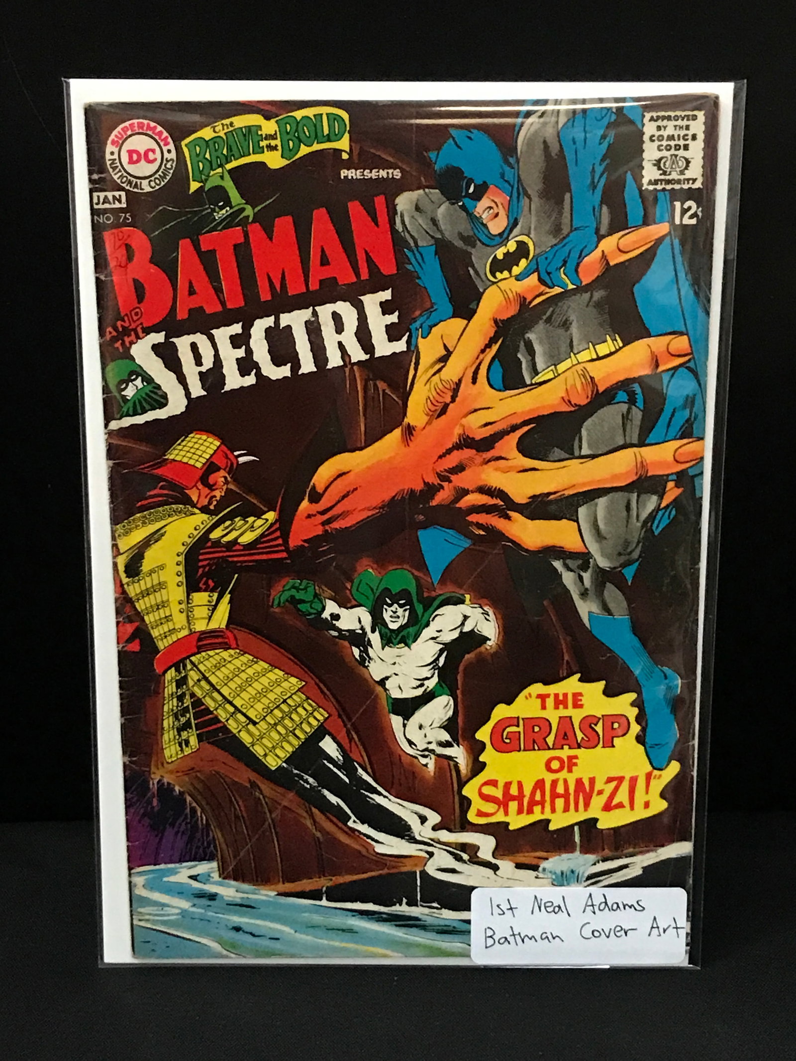 BRAVE AND THE BOLD PRESENTS #75 1ST NEAL ADAMS BATMAN COVER ART - DC COMICS: Prices are in Canadian dollars