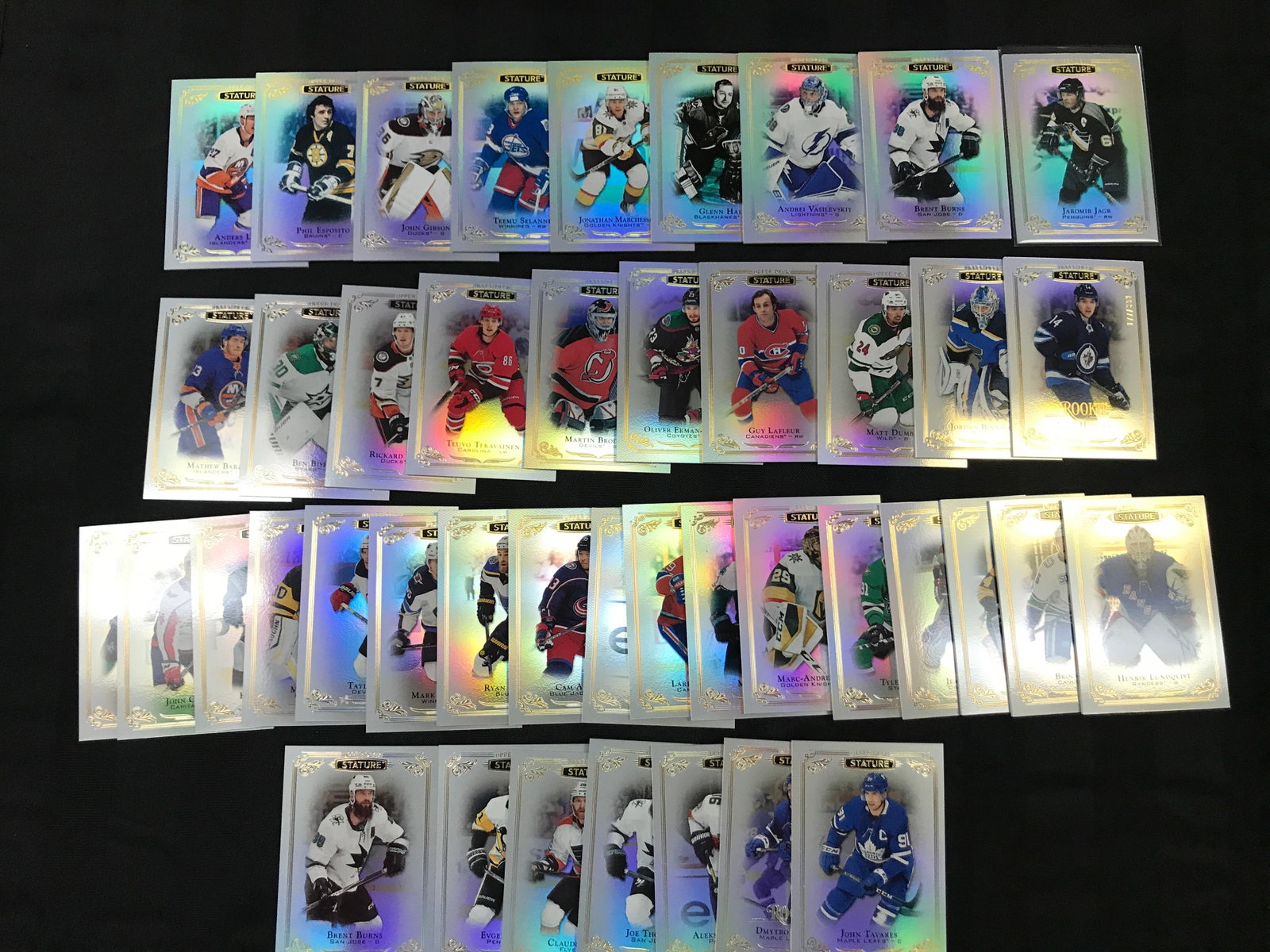 2019-20 UPPER DECK STATURE TRADING CARD LOT: Prices are in Canadian dollars