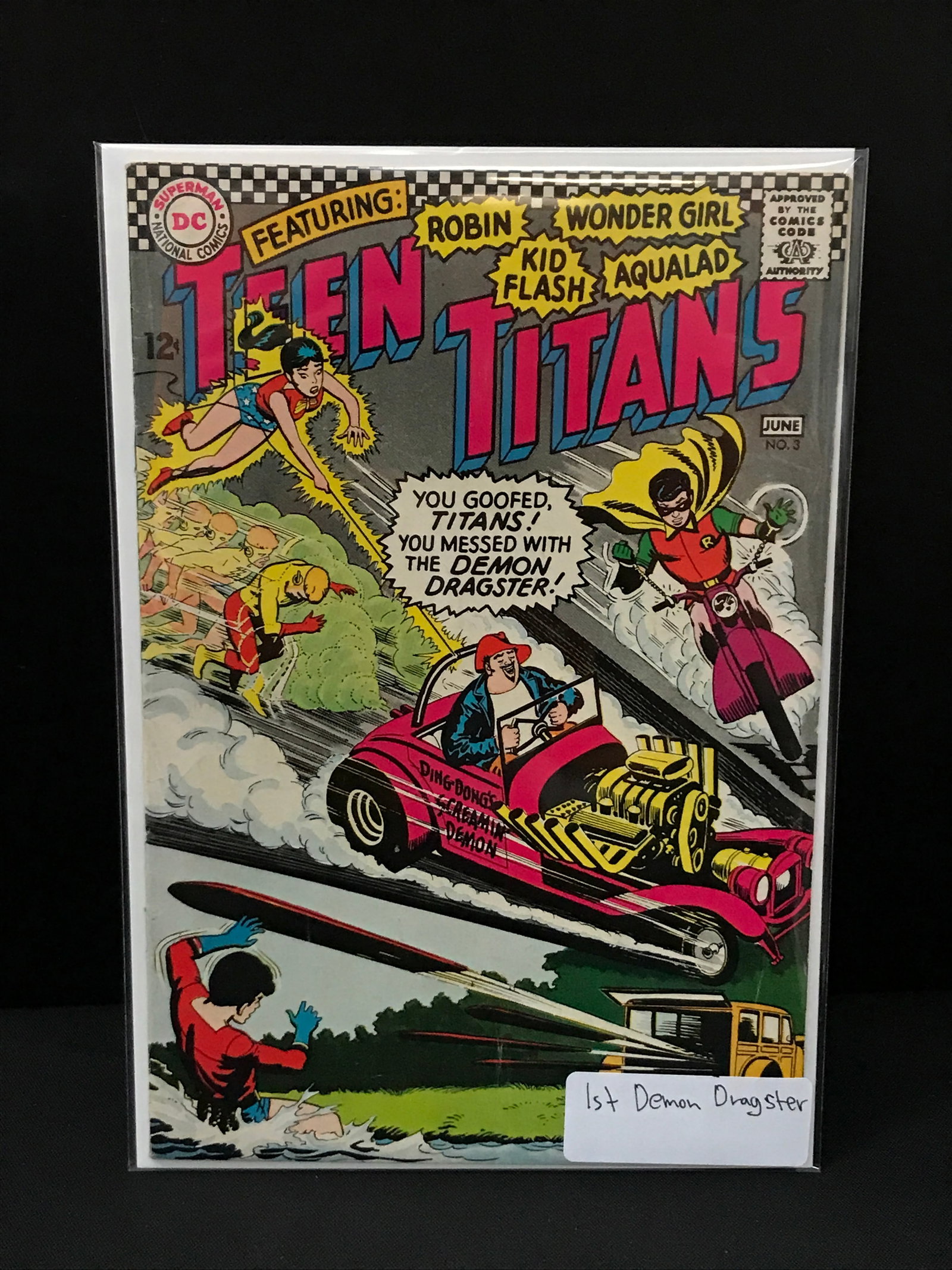 TEEN TITANS #3 1ST DEMON DRAGSTER - DC COMICS: Prices are in Canadian dollars