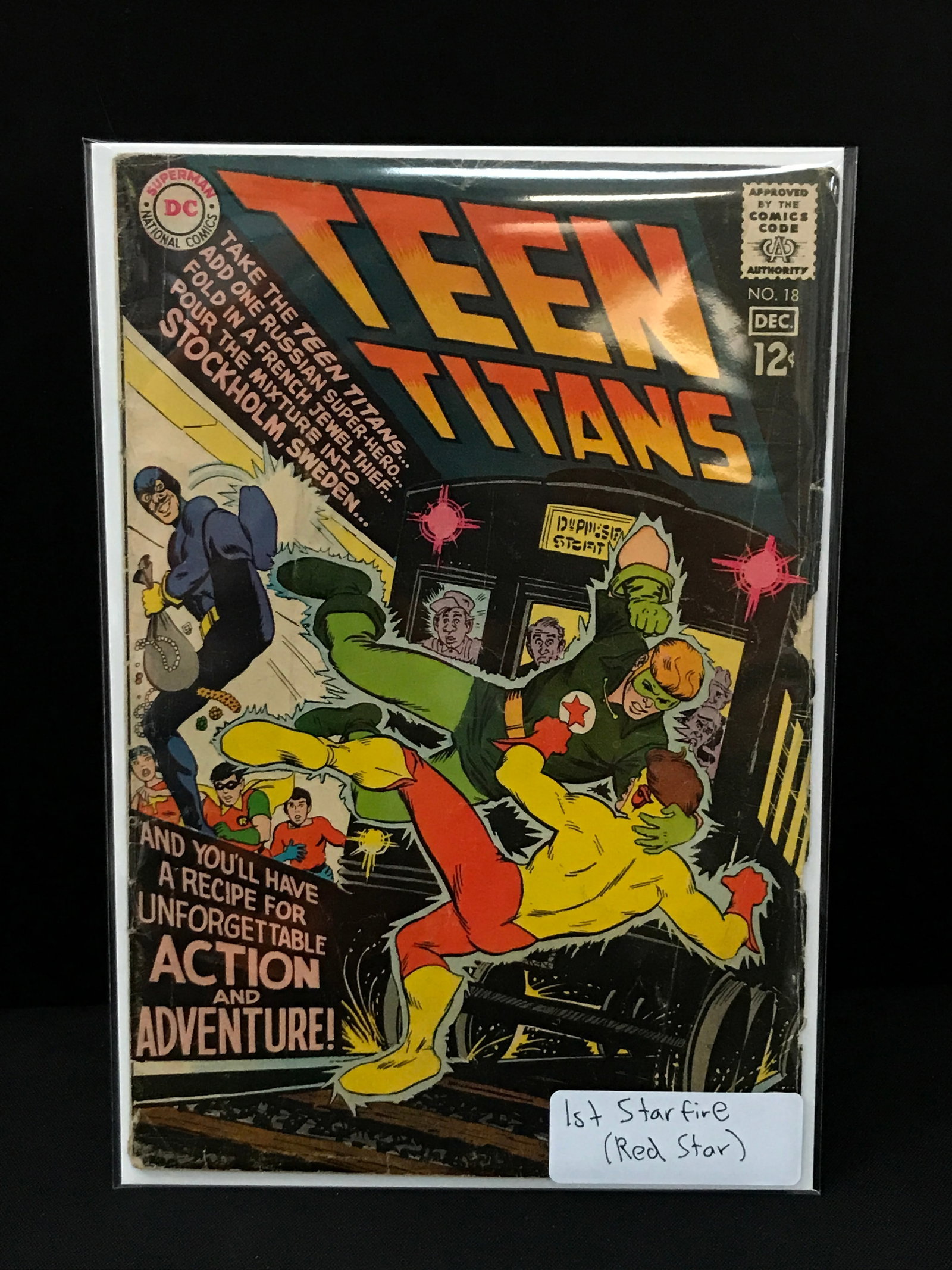TEEN TITANS #18 1ST STAR FIRE (RED STAR) - DC COMICS: Prices are in Canadian dollars