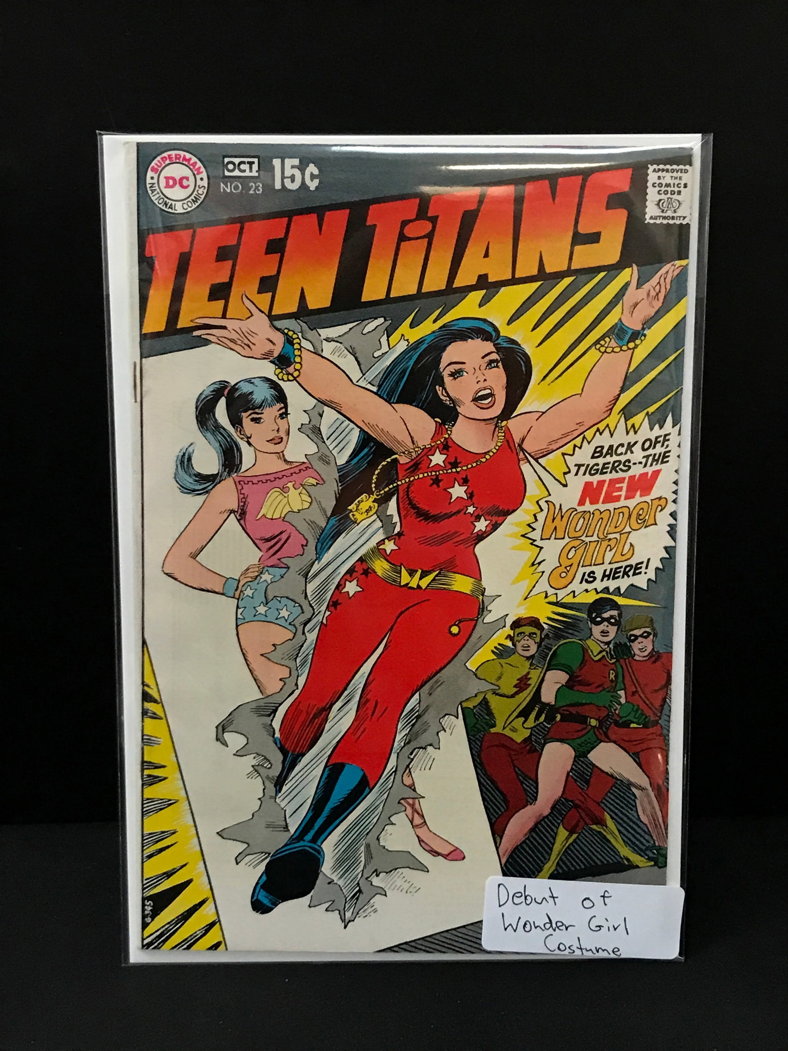 TEEN TITANS #23 DEBUT OF WONDER GIRL COSTUME - DC COMICS: Prices are in Canadian dollars