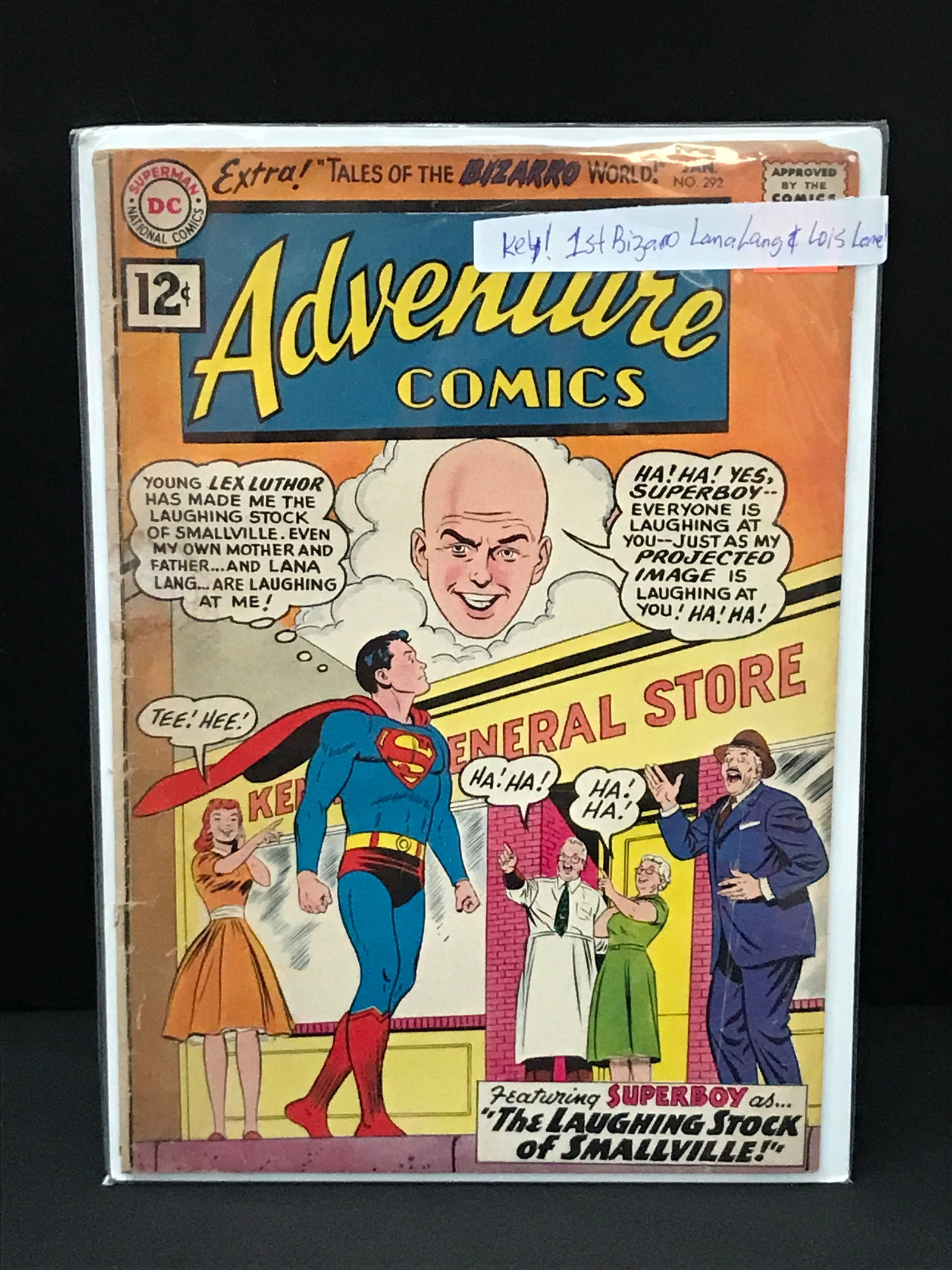ADVENTURE COMICS #292 1ST BIZARRO LANA LANG & LOIS LANE - DC COMICS: Prices are in Canadian dollars