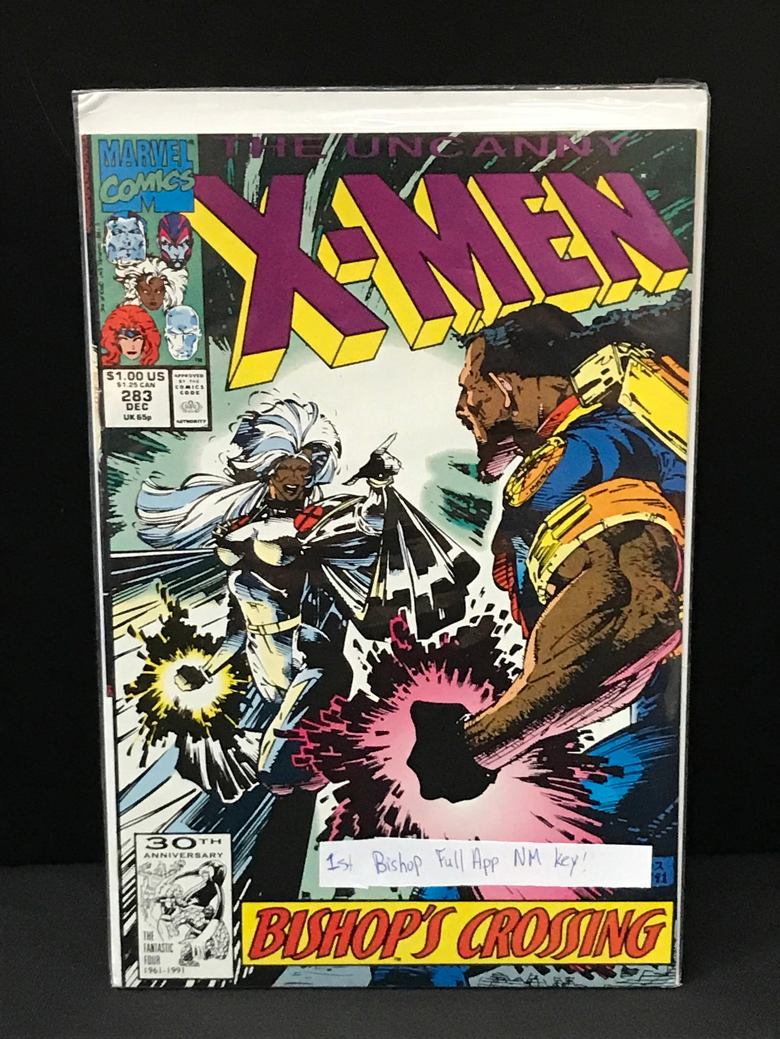 X-MEN #283 1ST FULL APP OF BISHOP - MARVEL COMICS: Prices are in Canadian dollars