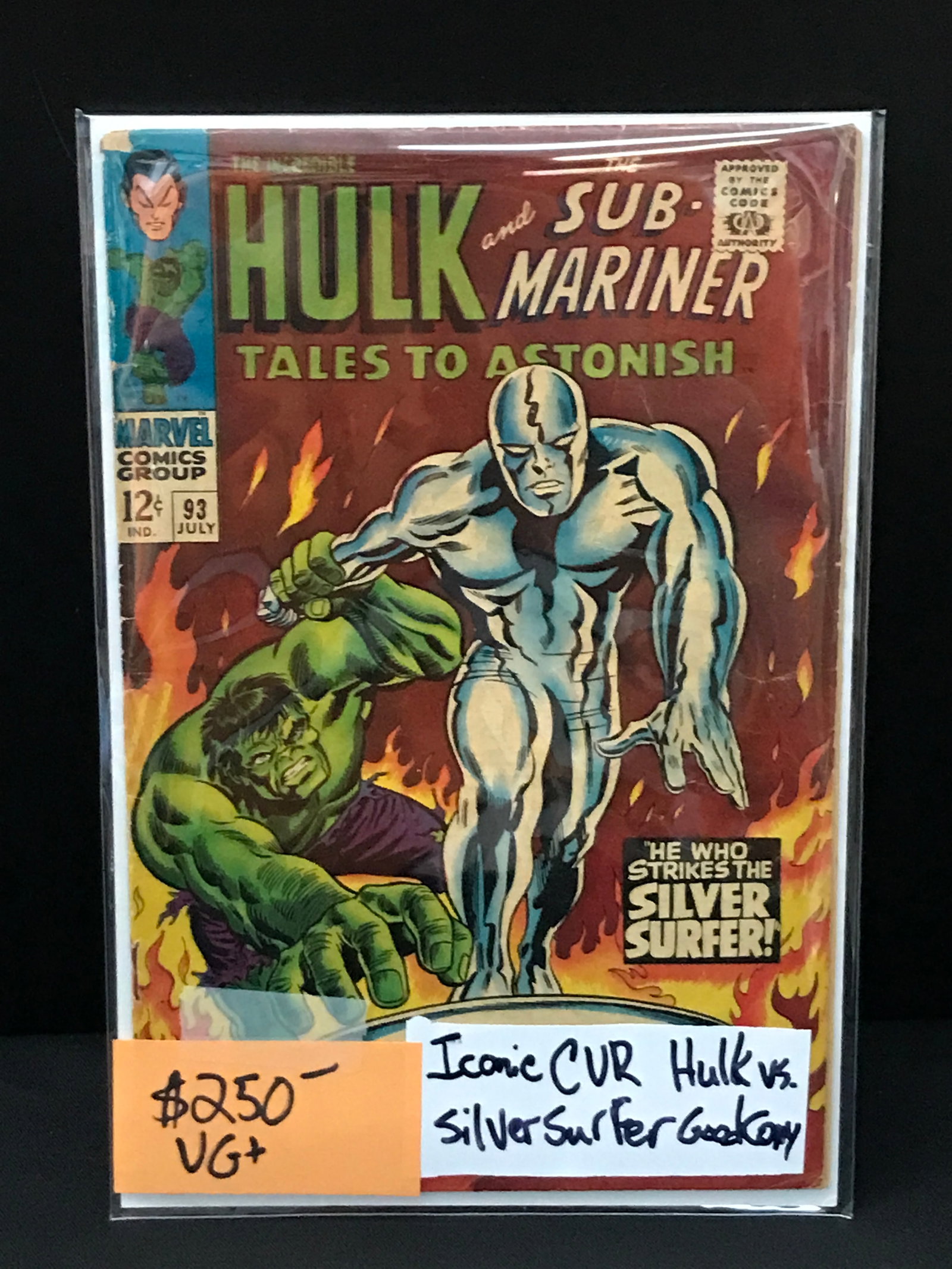 TALES TO ASTONISH #93 - MARVEL COMICS: Prices are in Canadian dollars