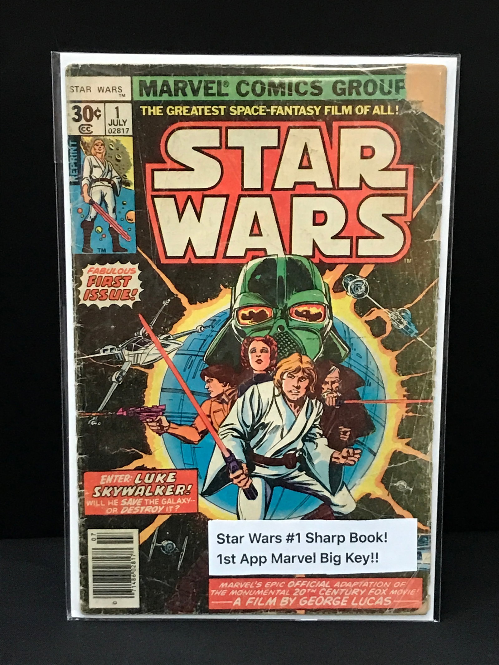 STAR WARS #1 - MARVEL COMICS: Prices are in Canadian dollars