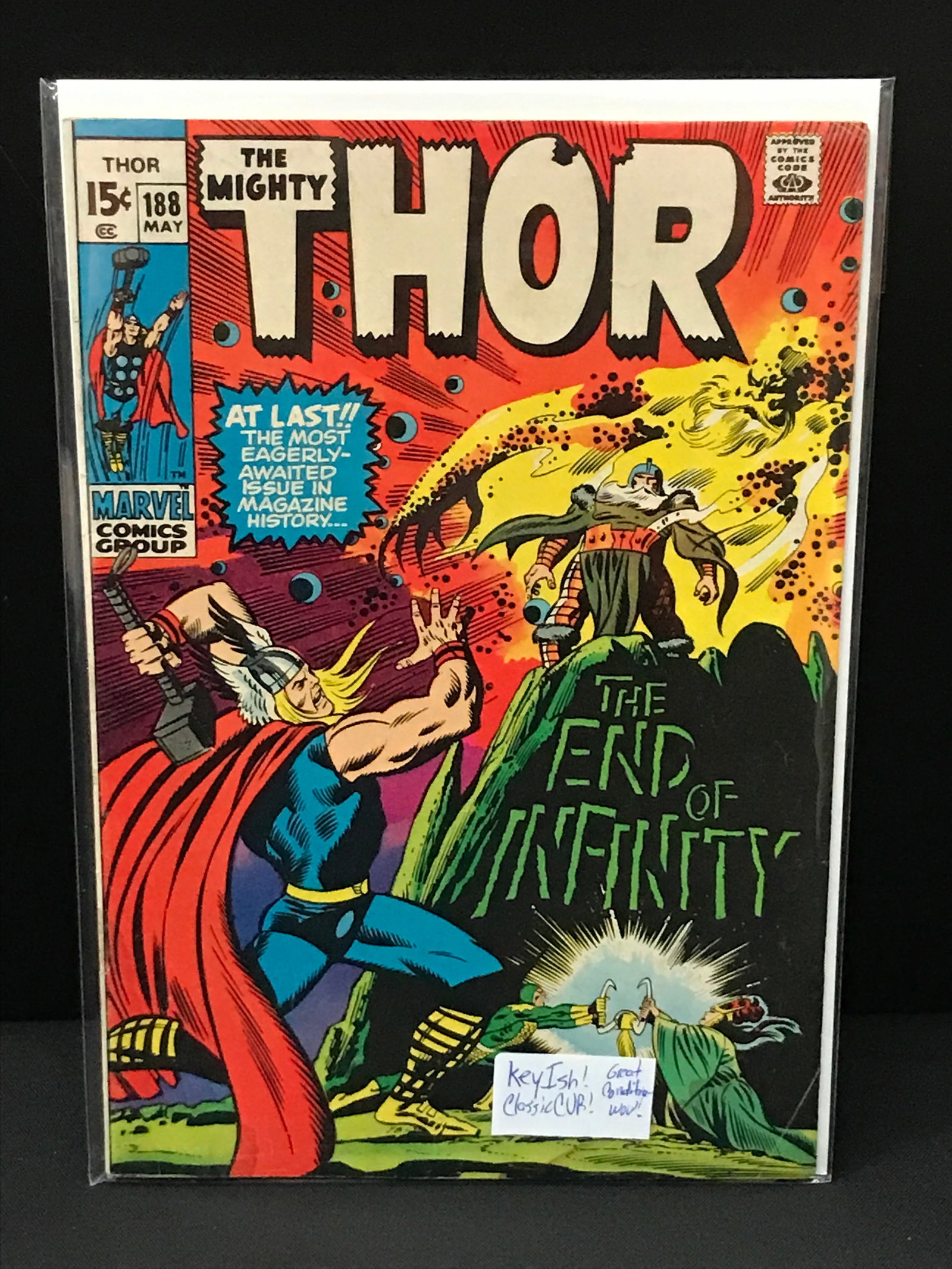 THE MIGHTY THOR #188 - MARVEL COMICS (1 of 1)