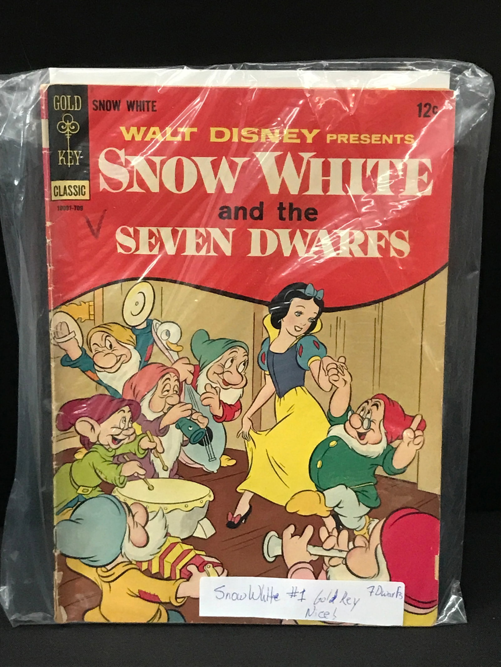 WALT DISNEY PRESENTS SNOW WHITE AND THE SEVEN DWARFS #1 - GOLD KEY COMICS: Prices are in Canadian dollars