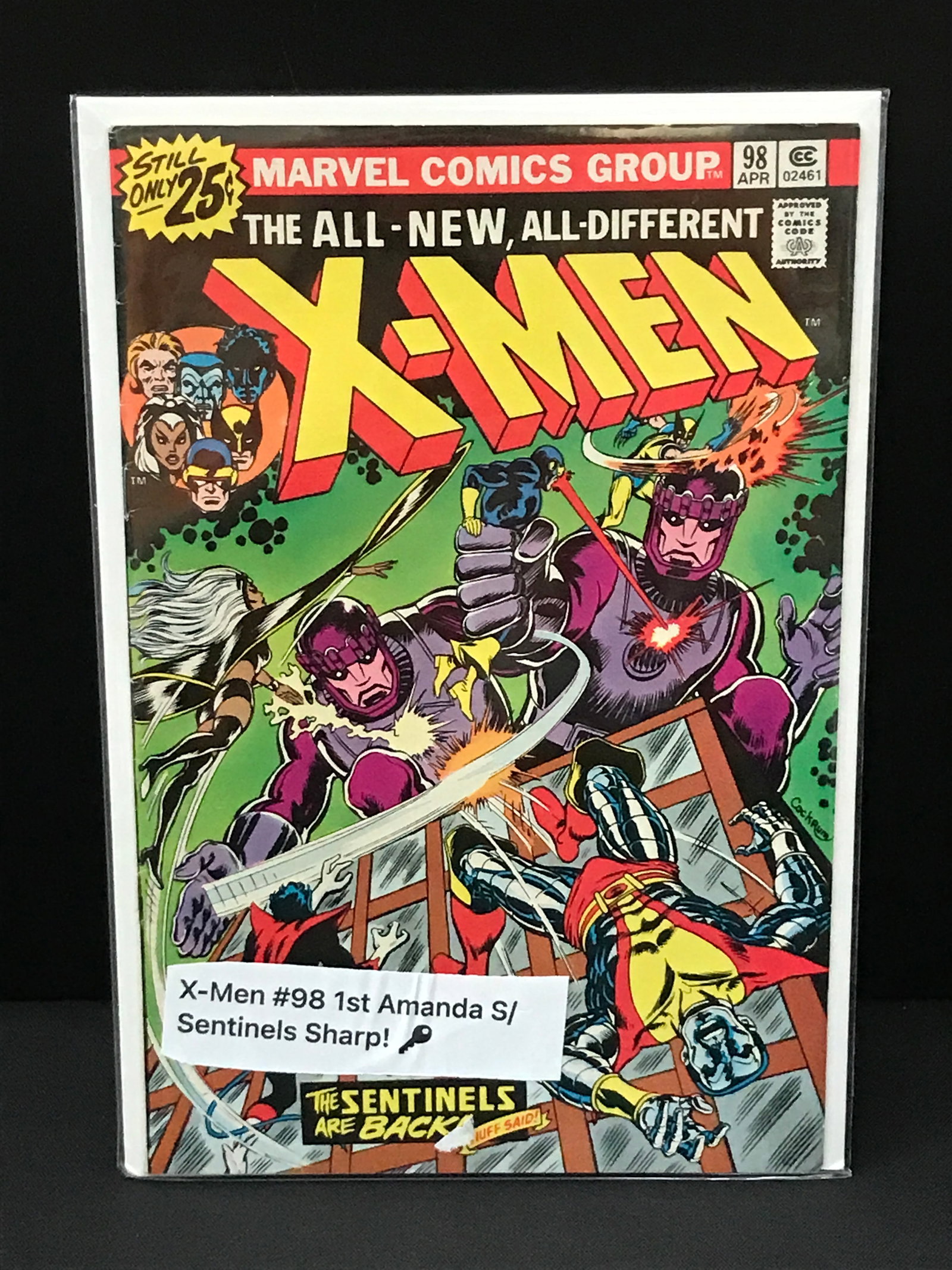 THE UNCANNY X-MEN #98 1ST AMANDA S - MARVEL COMICS (1 of 1)